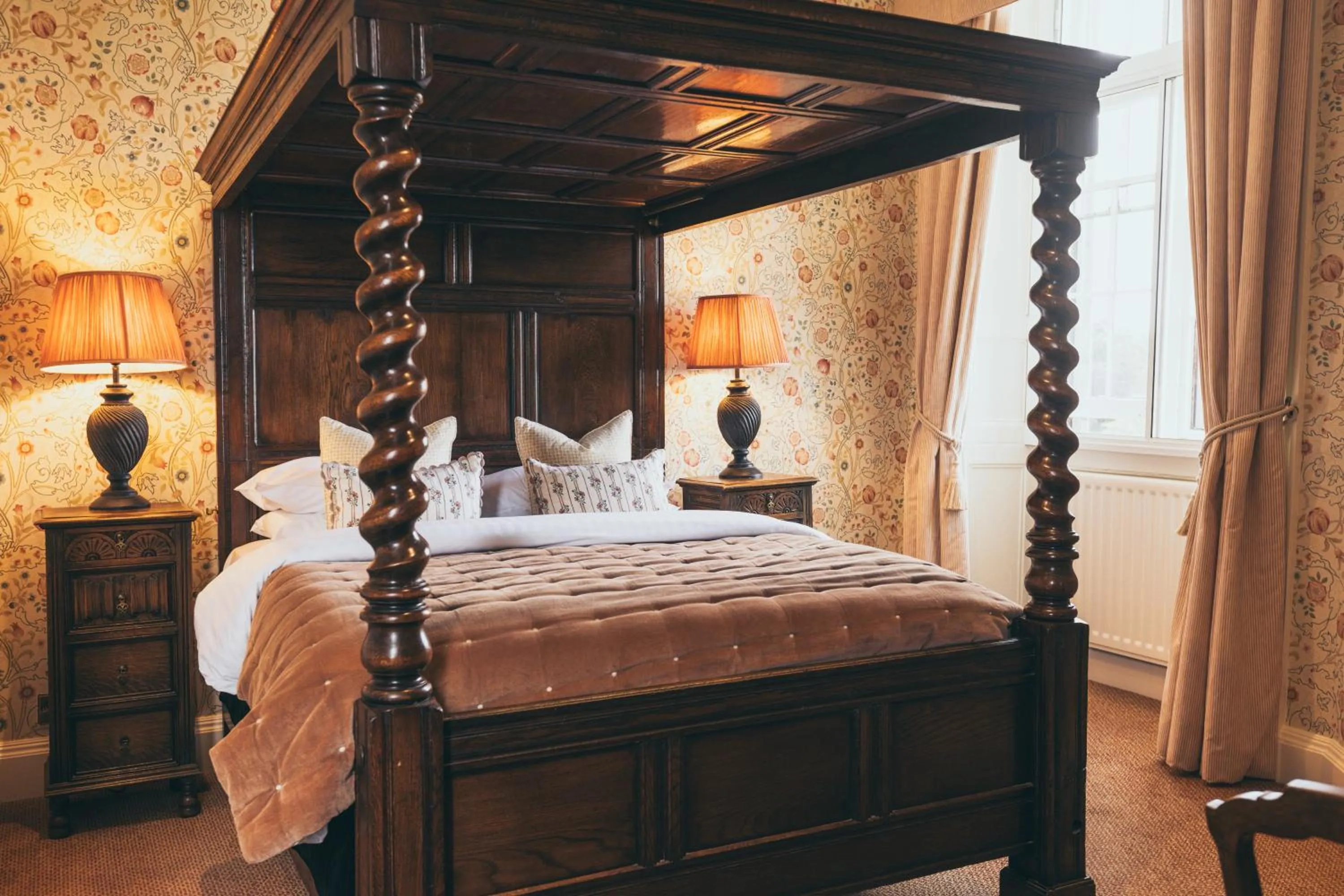 Bedroom, Bed in Rowton Castle