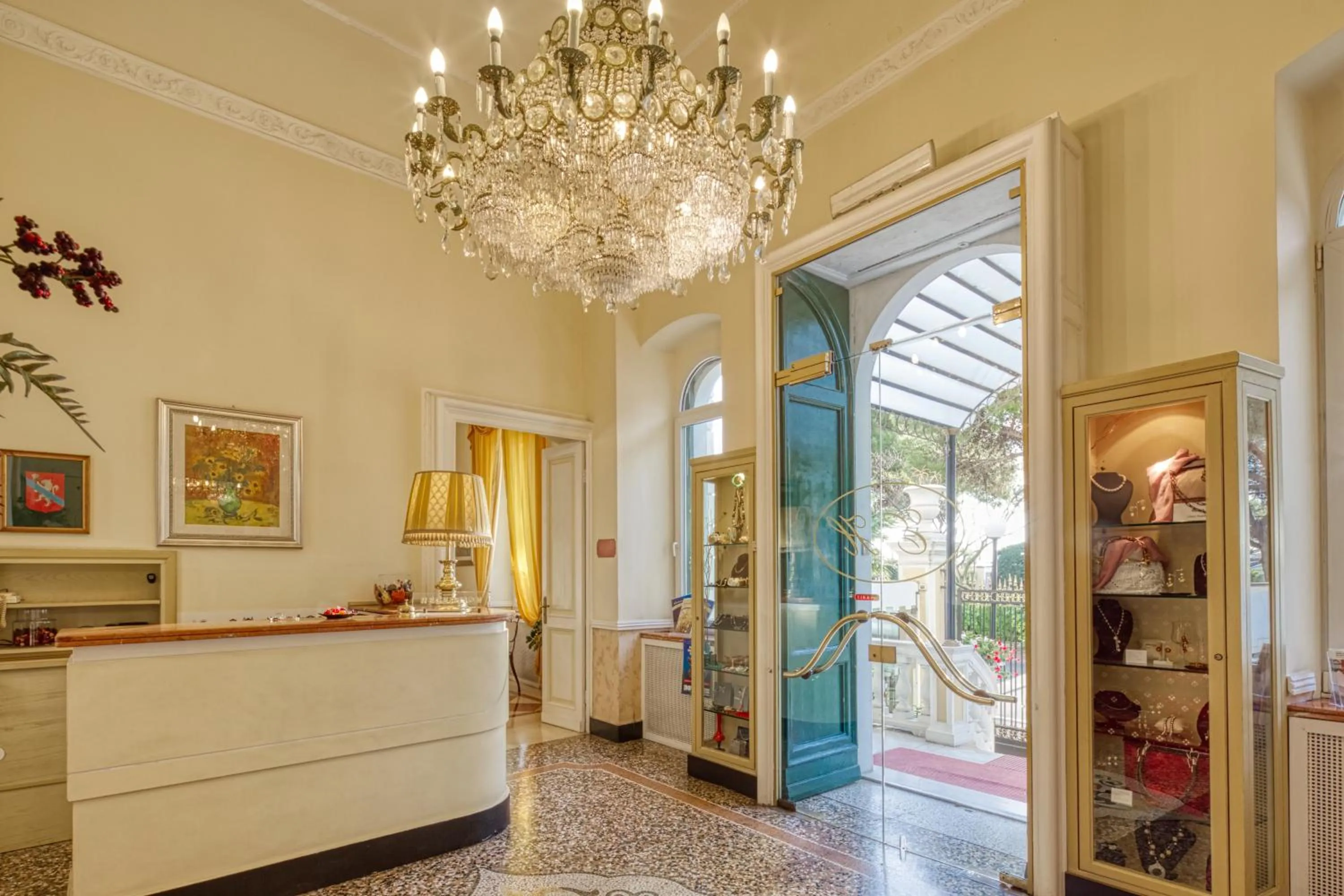 Lobby or reception in Ena Hotel