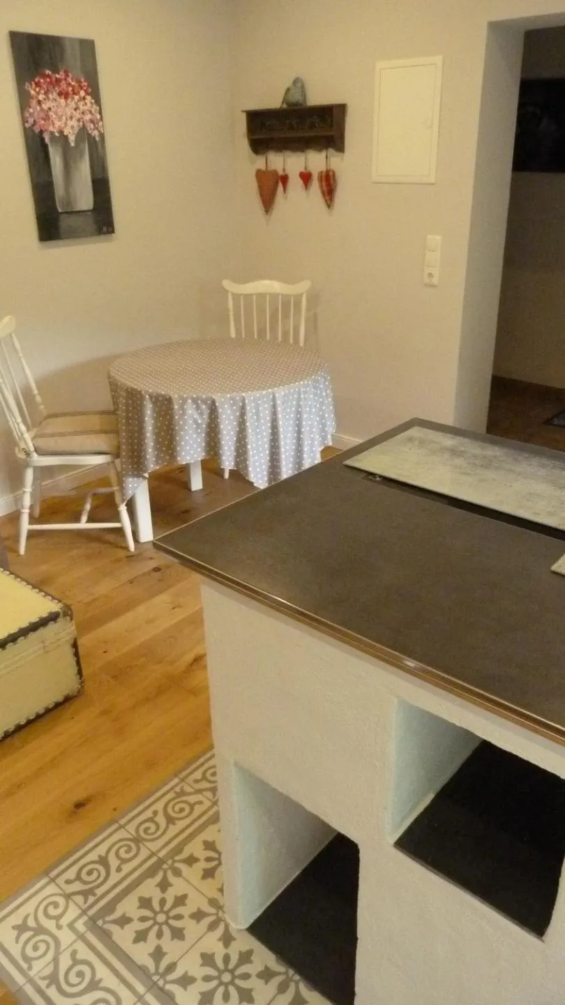 Kitchen or kitchenette in Gästezimmer Am Hüstert