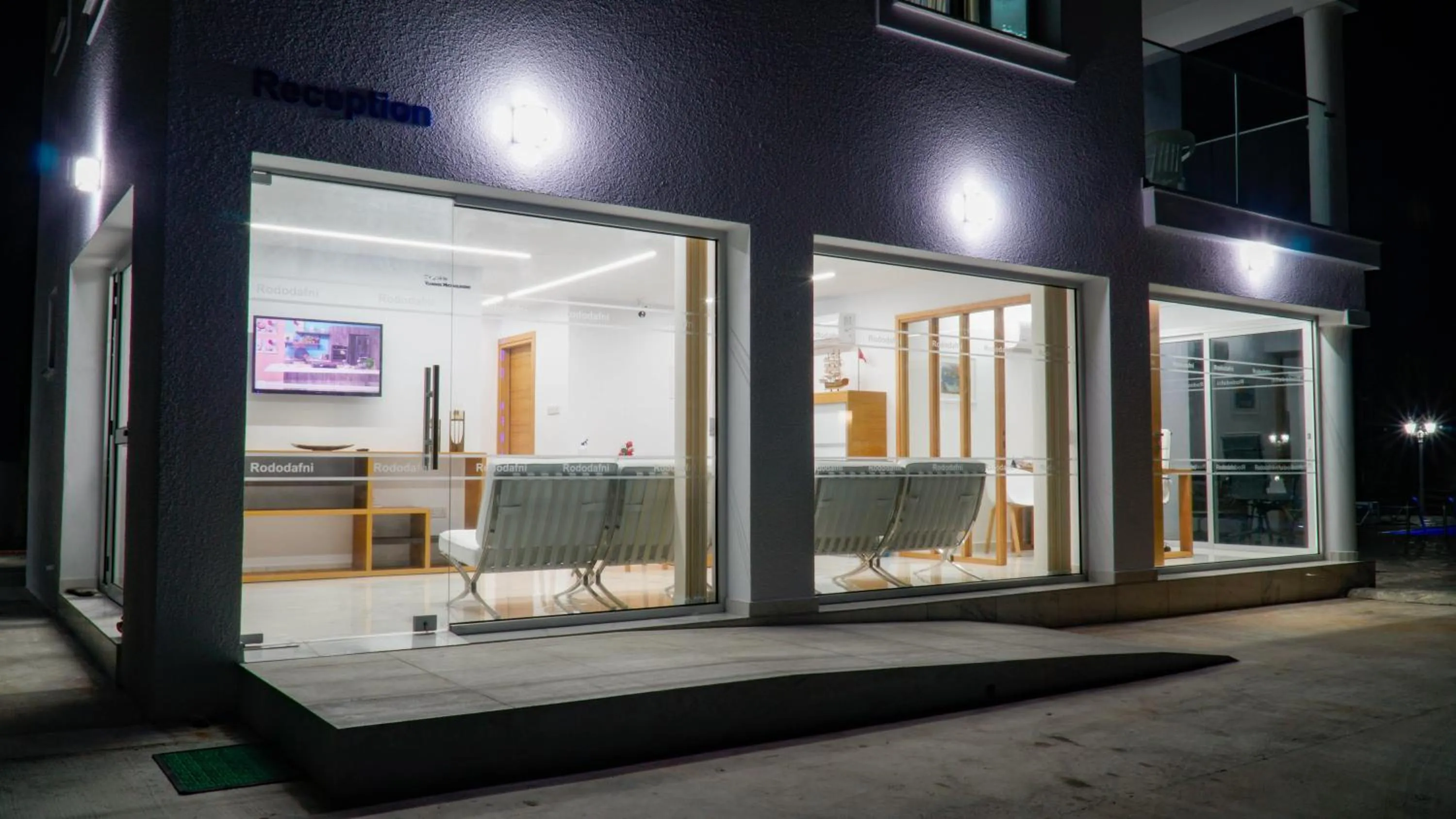 Property building in Rododafni Beach Apartments