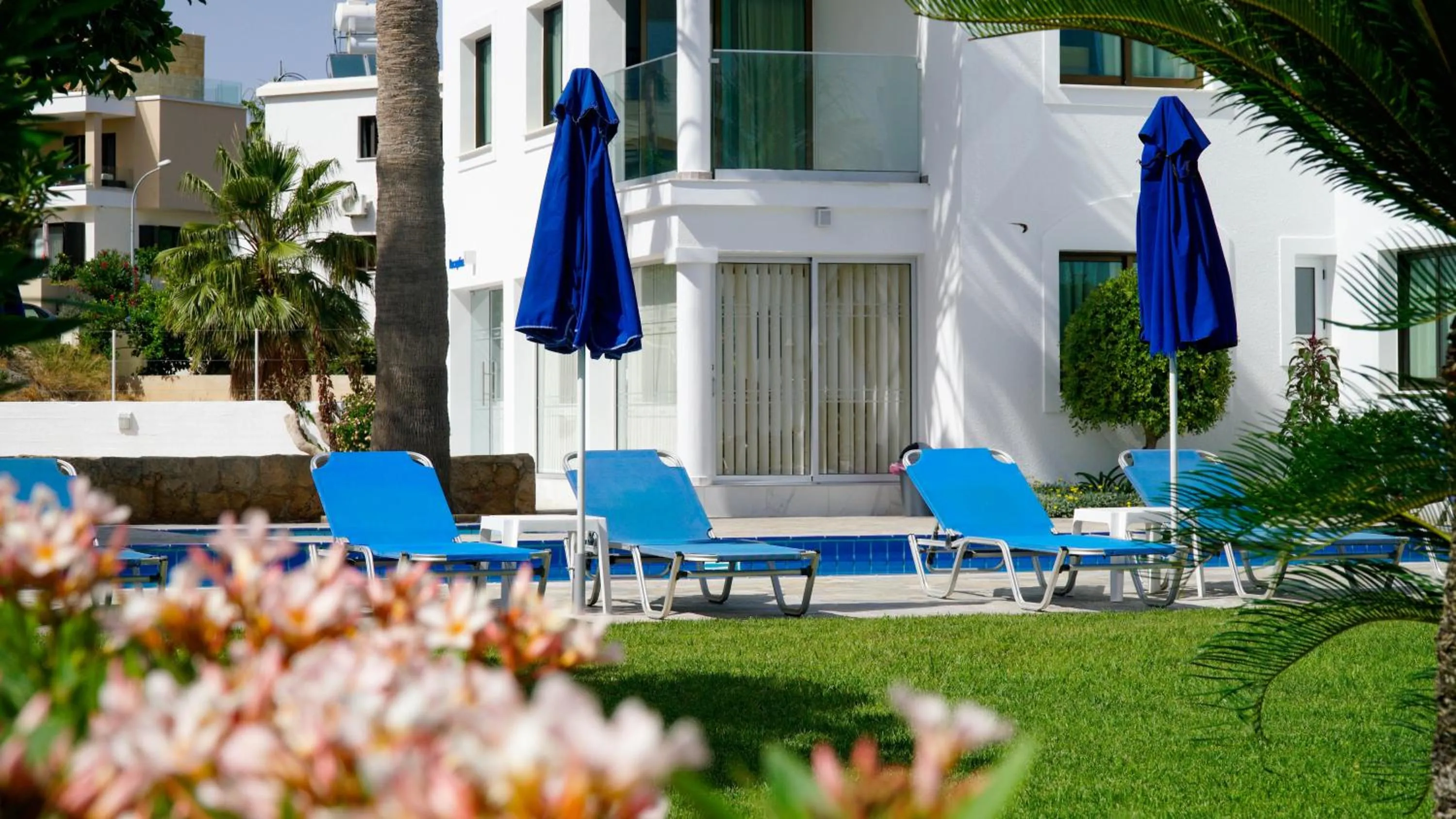 Property building in Rododafni Beach Apartments