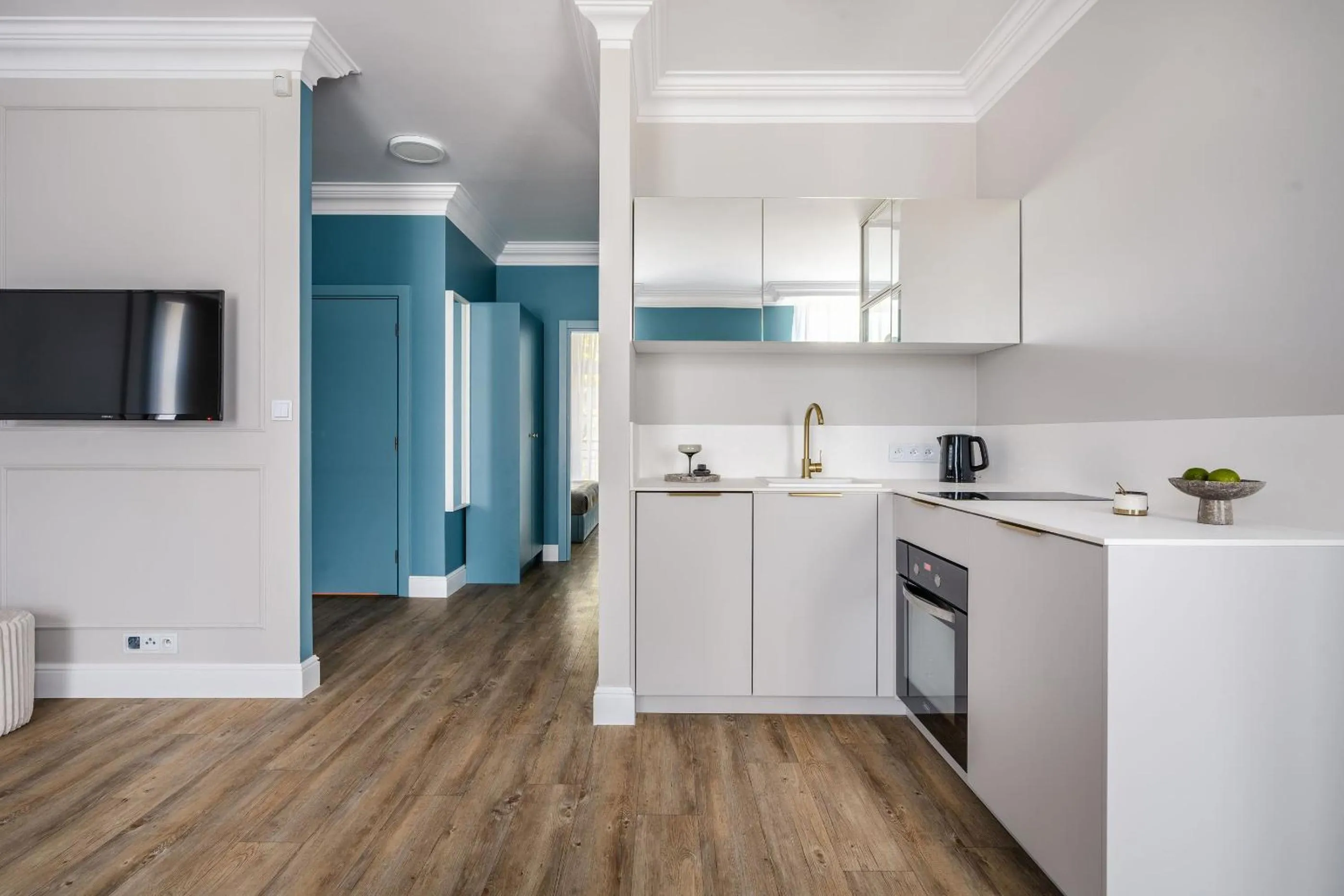 Kitchen or kitchenette in District17 - LoftAffair Collection