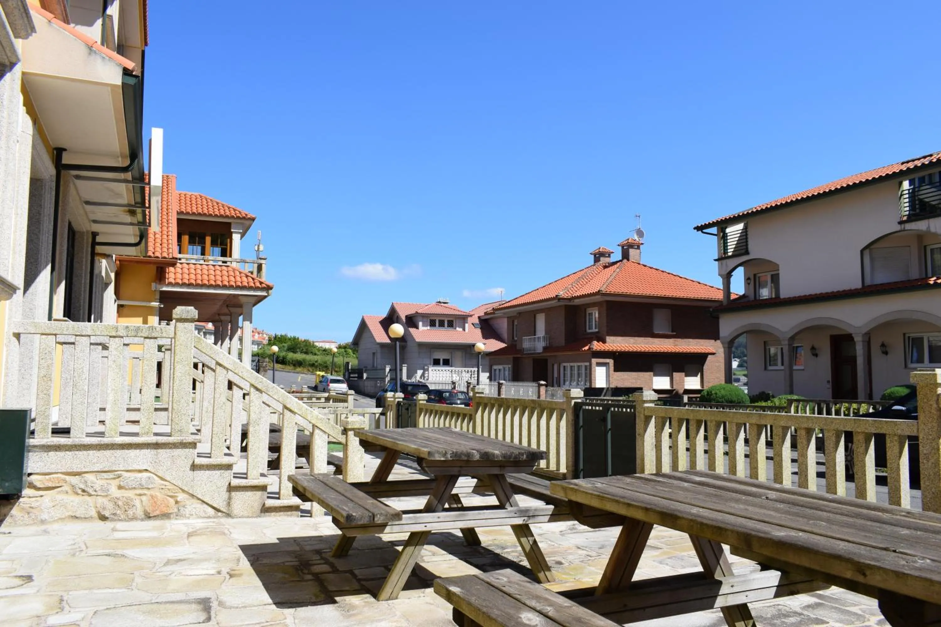 Patio in Apartamentos VIDA Corcubión