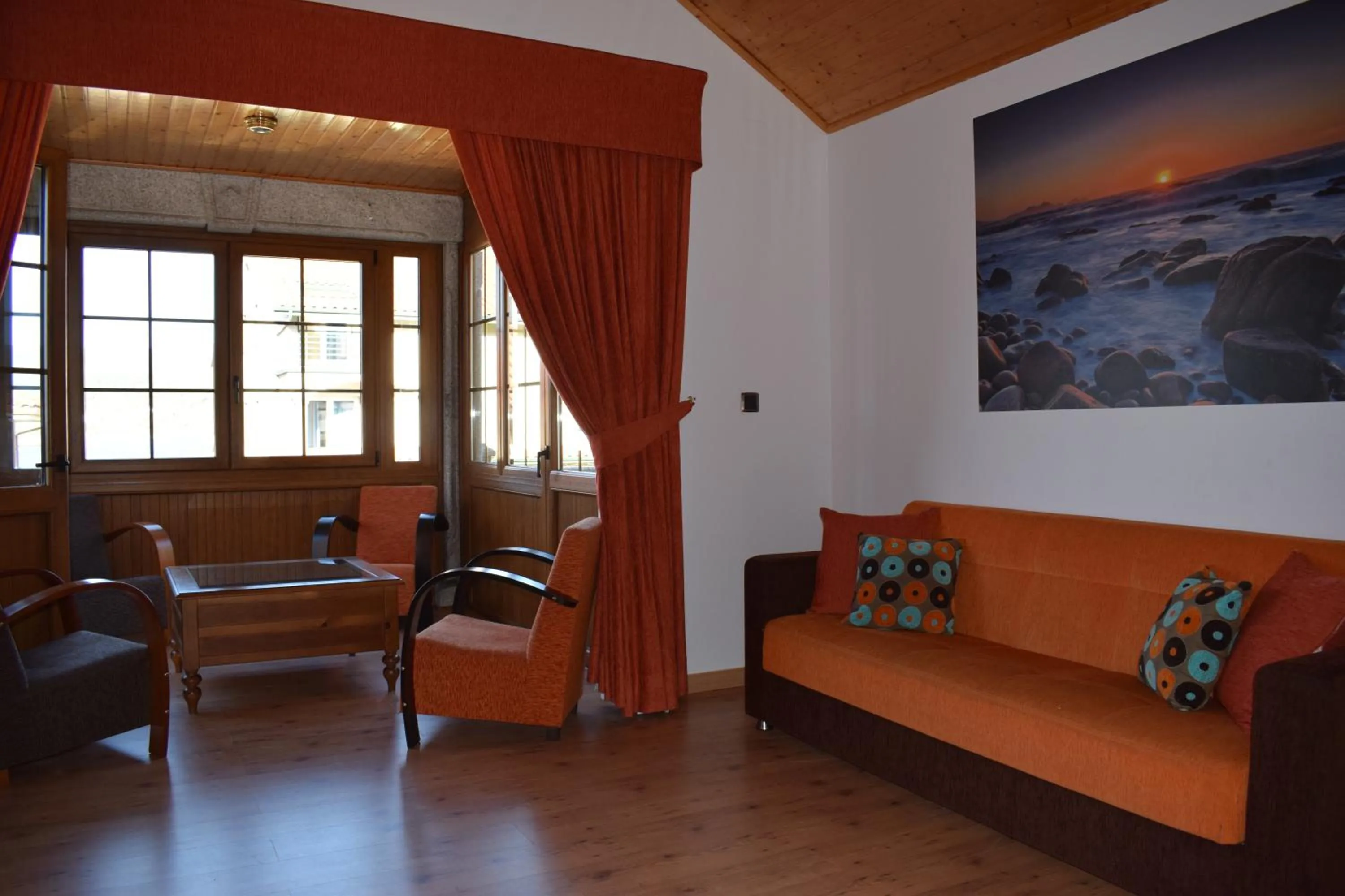 Living room in Apartamentos VIDA Corcubión