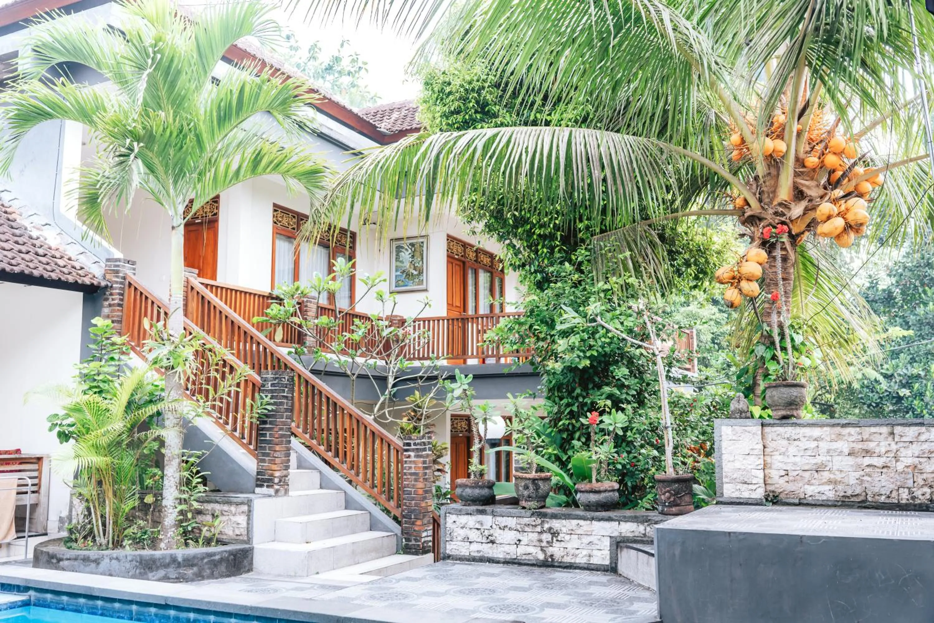 Property building in Balimas Guest House