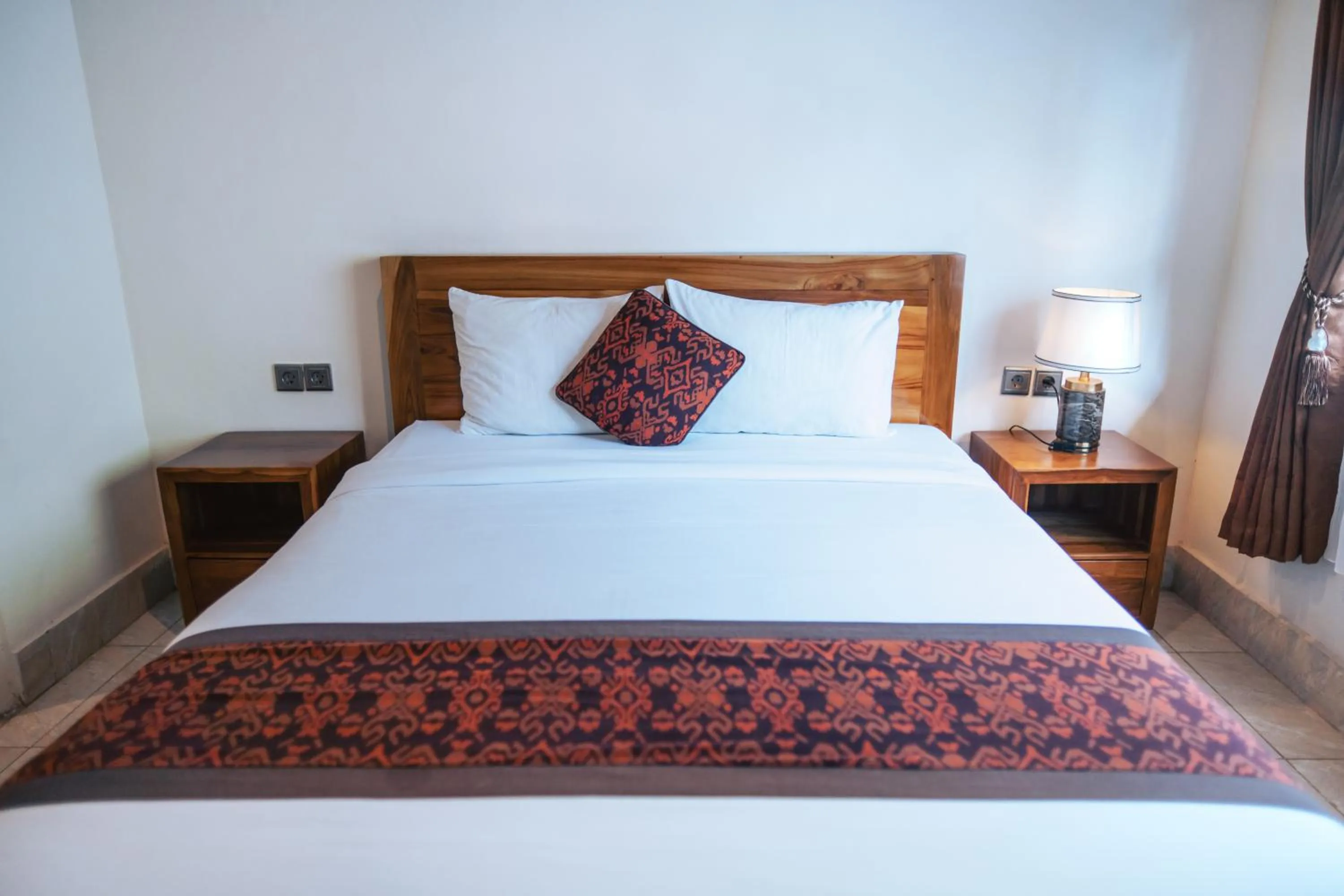 Bed in Balimas Guest House