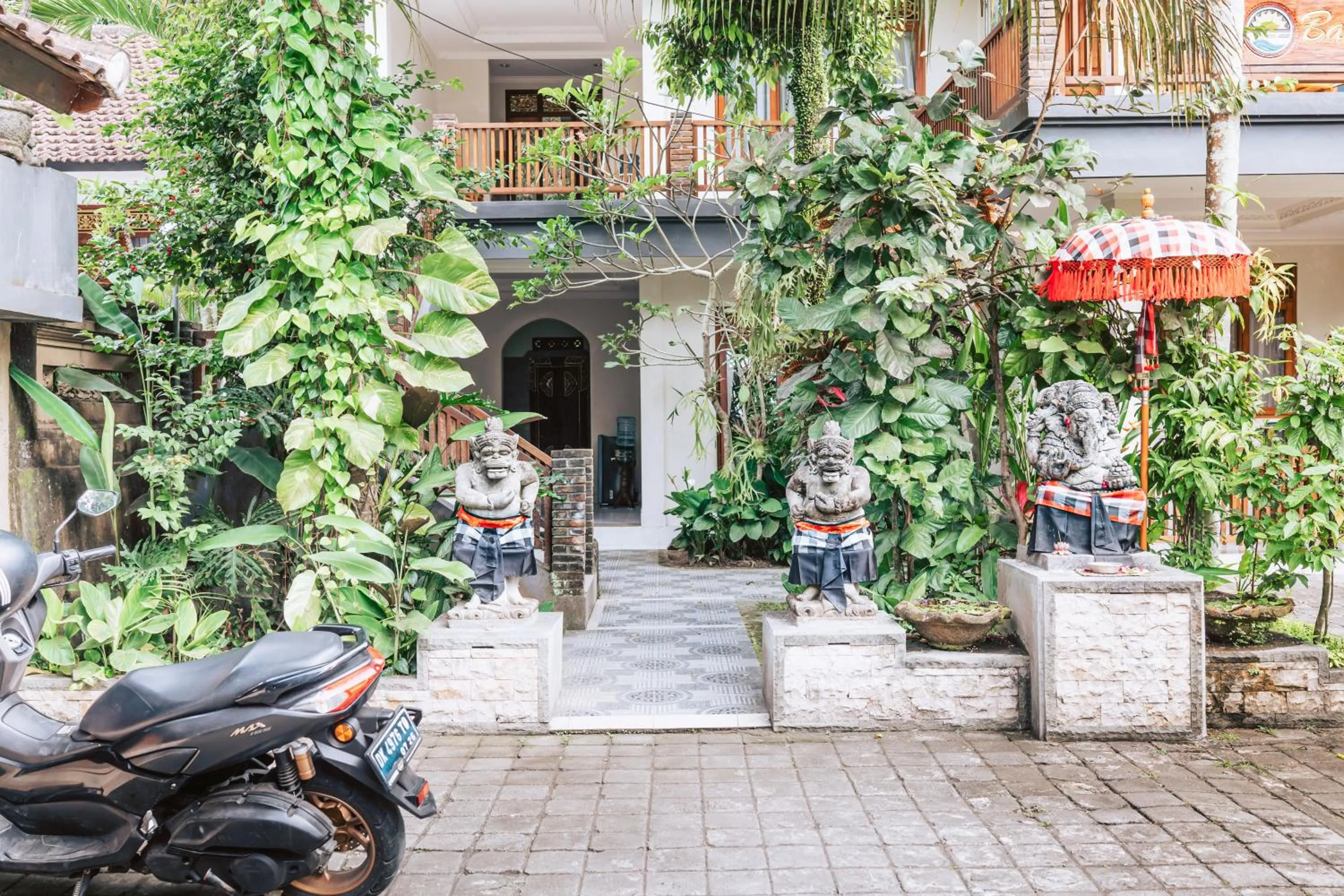 Property building in Balimas Guest House