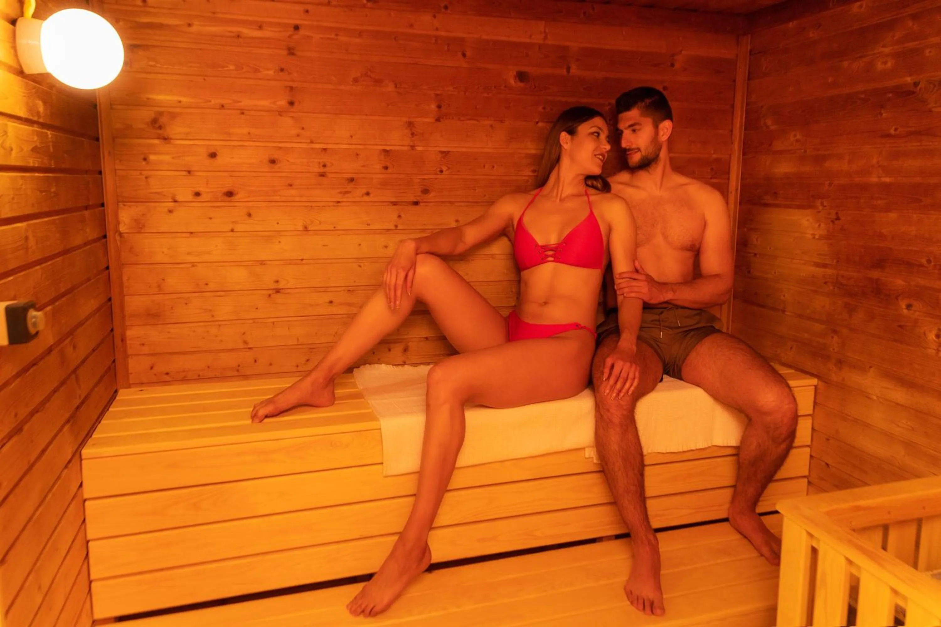 Sauna in Thermal Hotel Garden