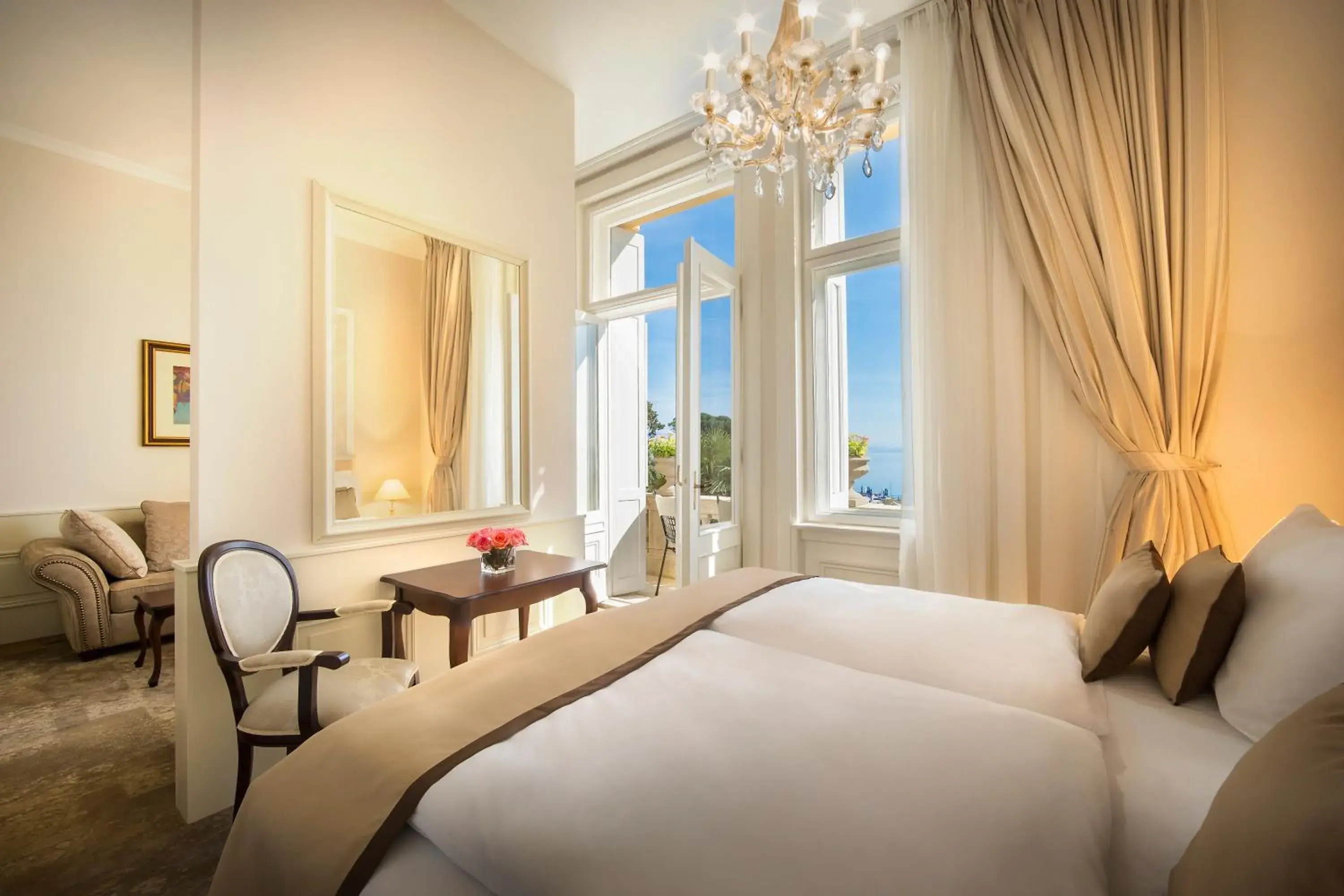 Bed in Villa Amalia - Liburnia Bed in Villa Amalia - Liburnia