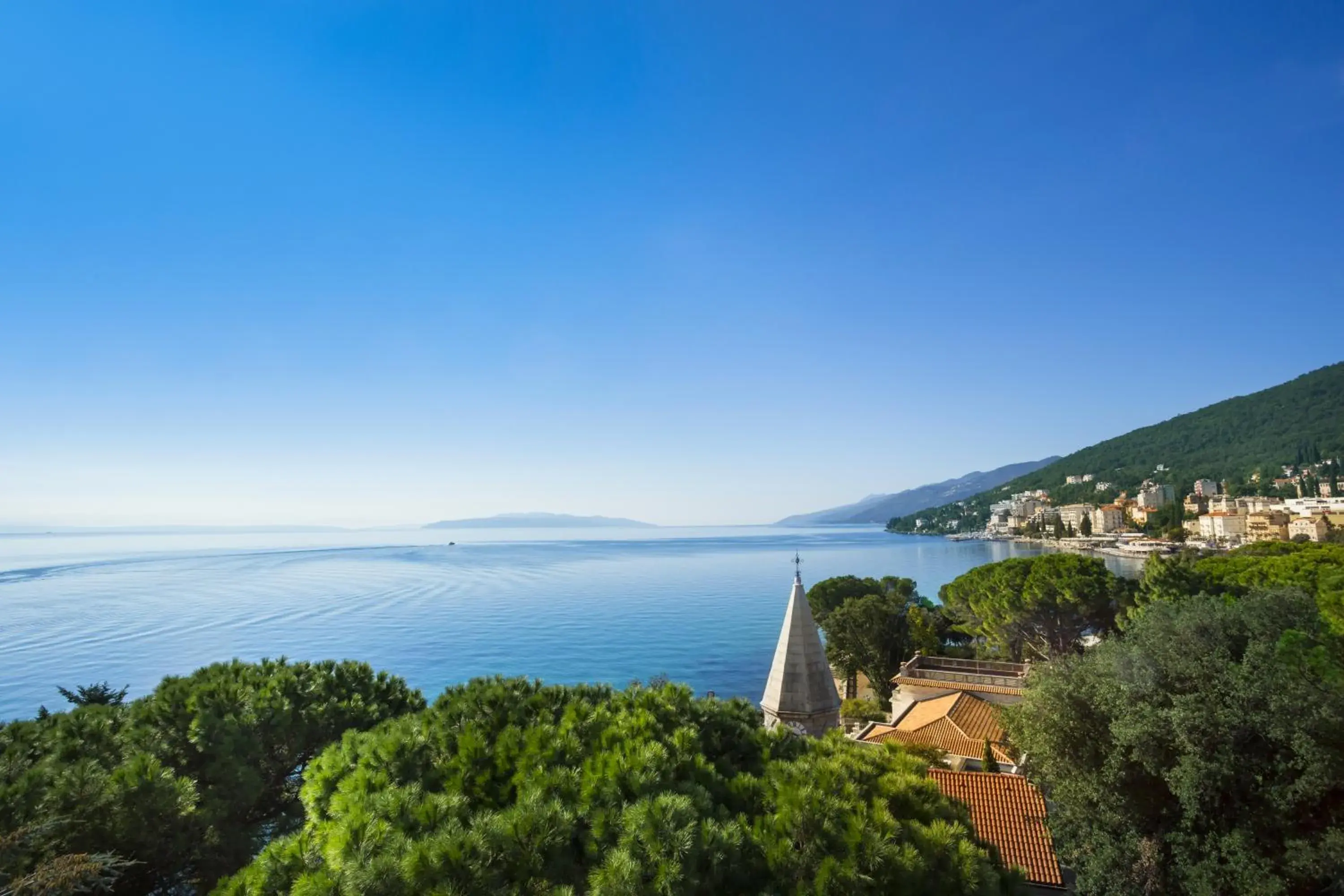 Bird's eye view in Villa Amalia - Liburnia Bird's eye view in Villa Amalia - Liburnia