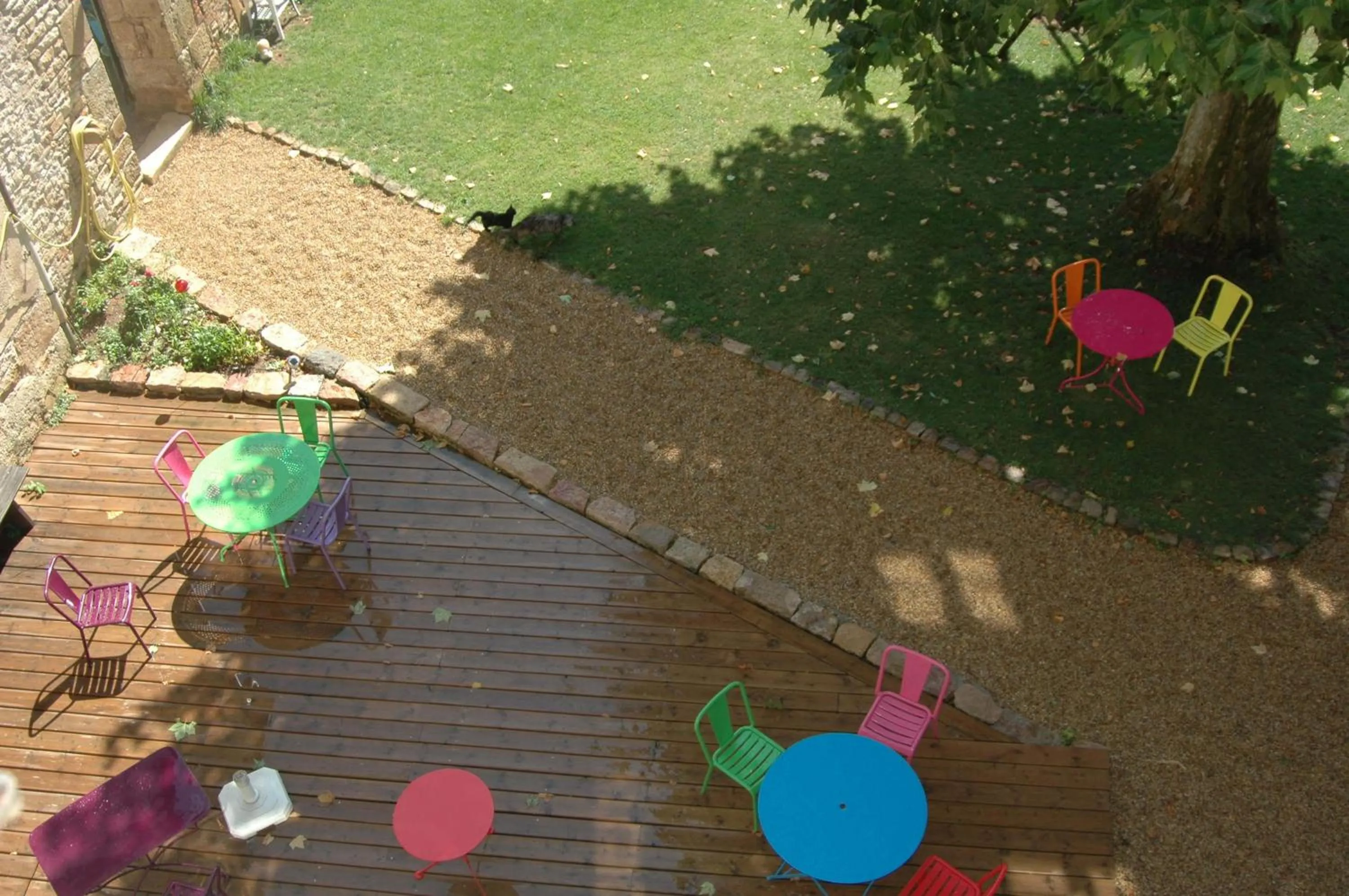 Patio in Le Clos de l'Abbaye