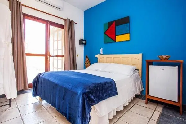 Bed in Pousada Azul Banana - Maresias