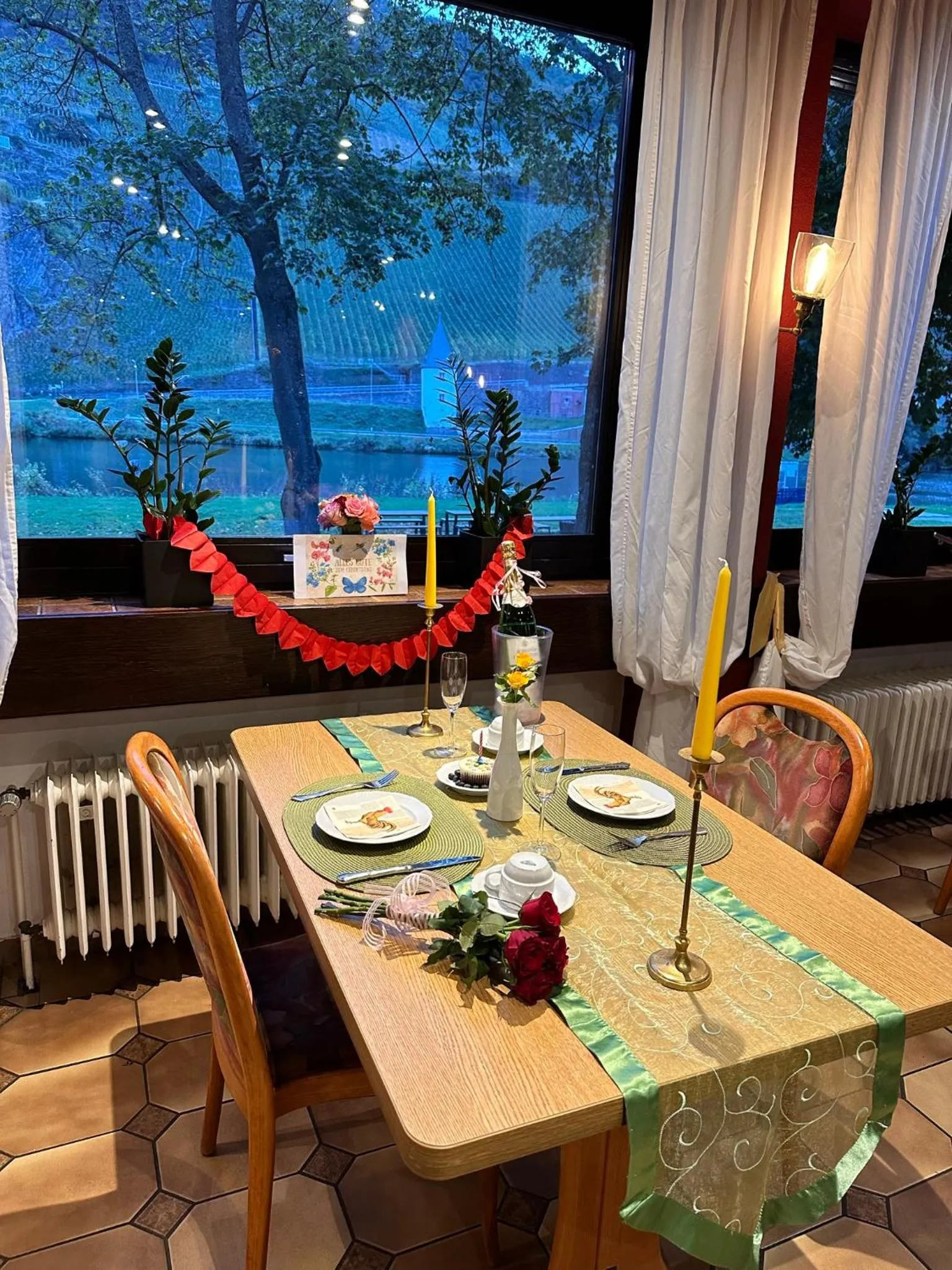 Restaurant/places to eat in Hotel Krone Riesling