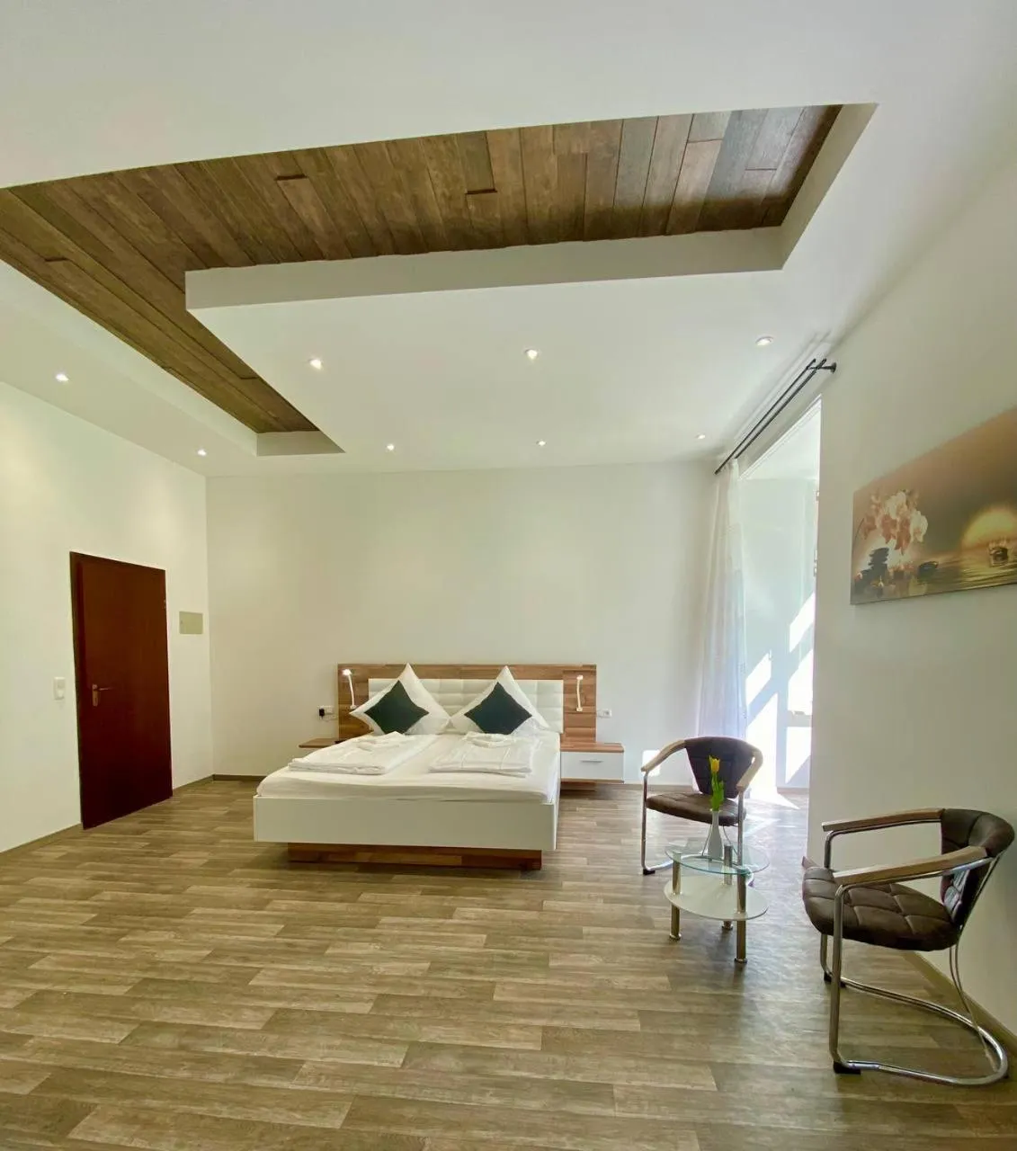 Bed in Hotel Krone Riesling