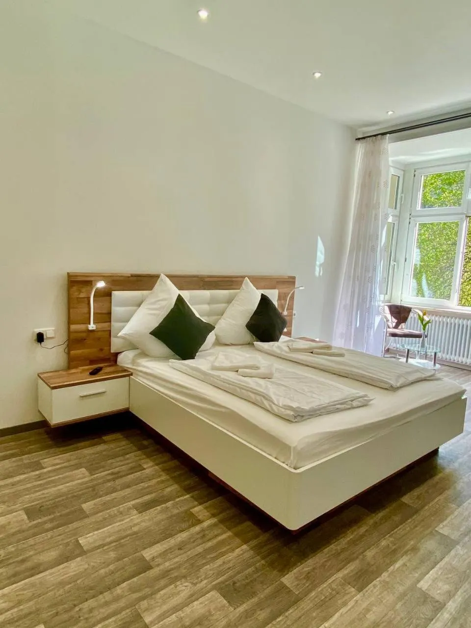 Bed in Hotel Krone Riesling