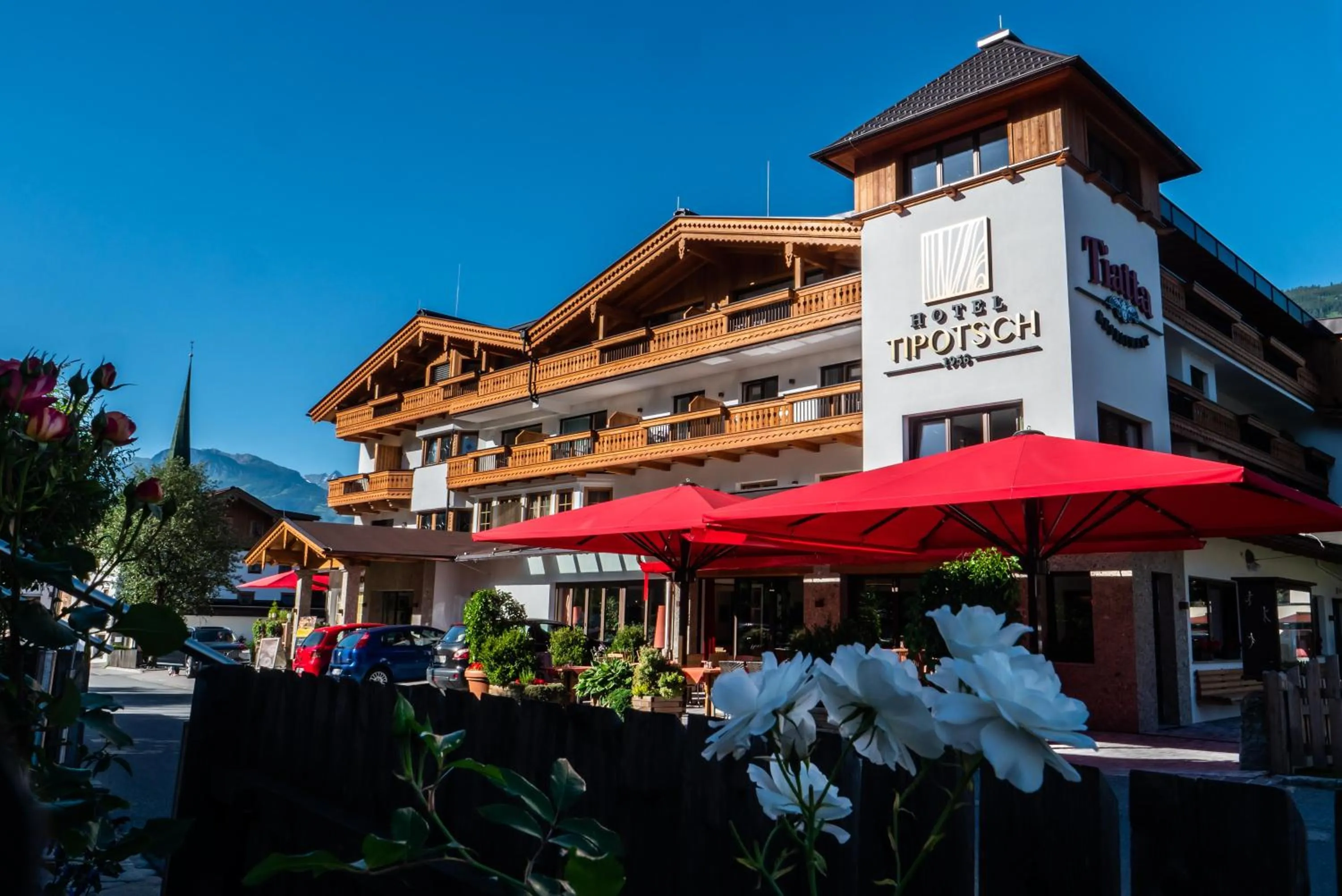 Mountain view in Hotel Tipotsch