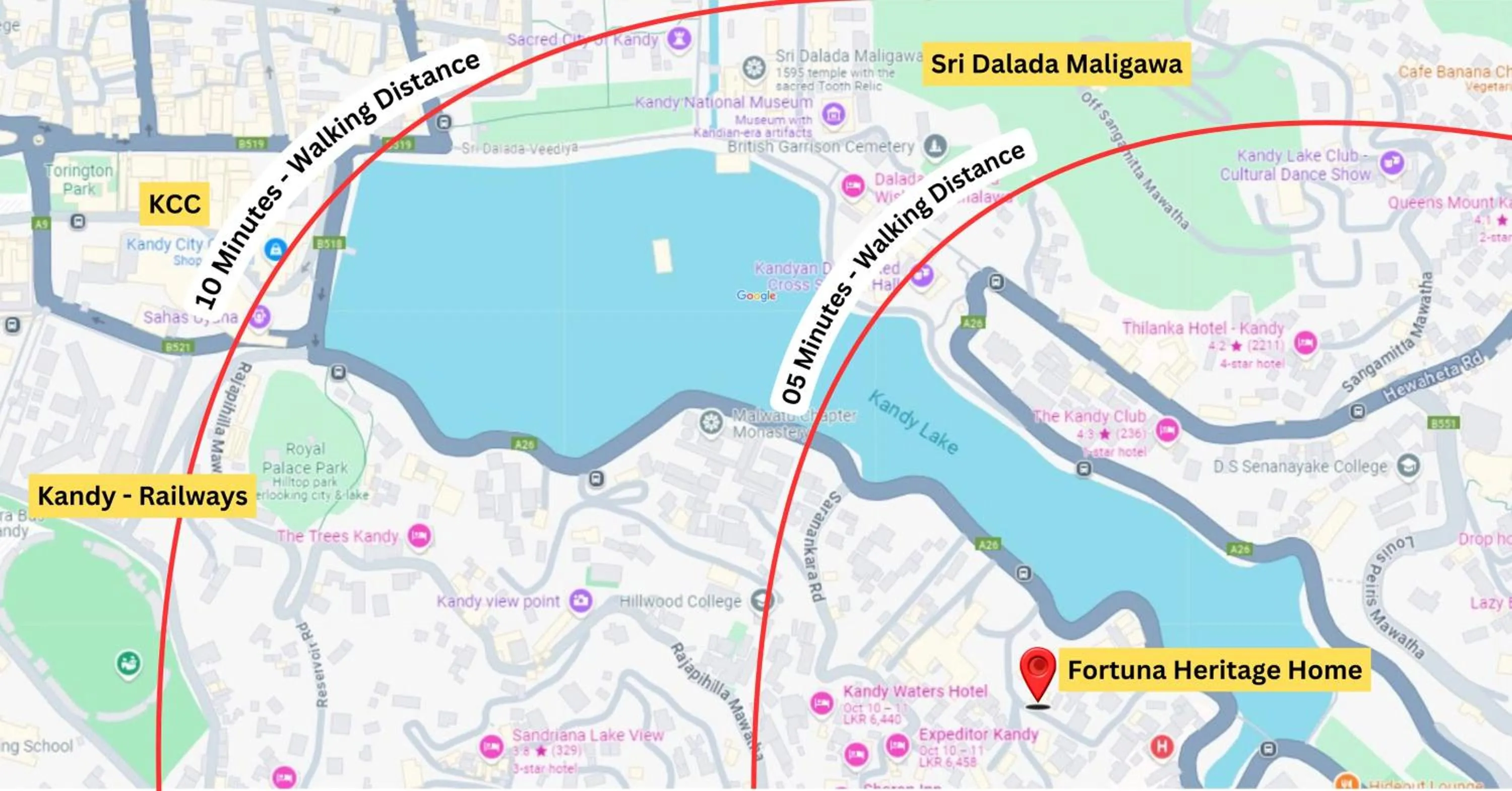 Text overlay in Fortuna Heritage Home