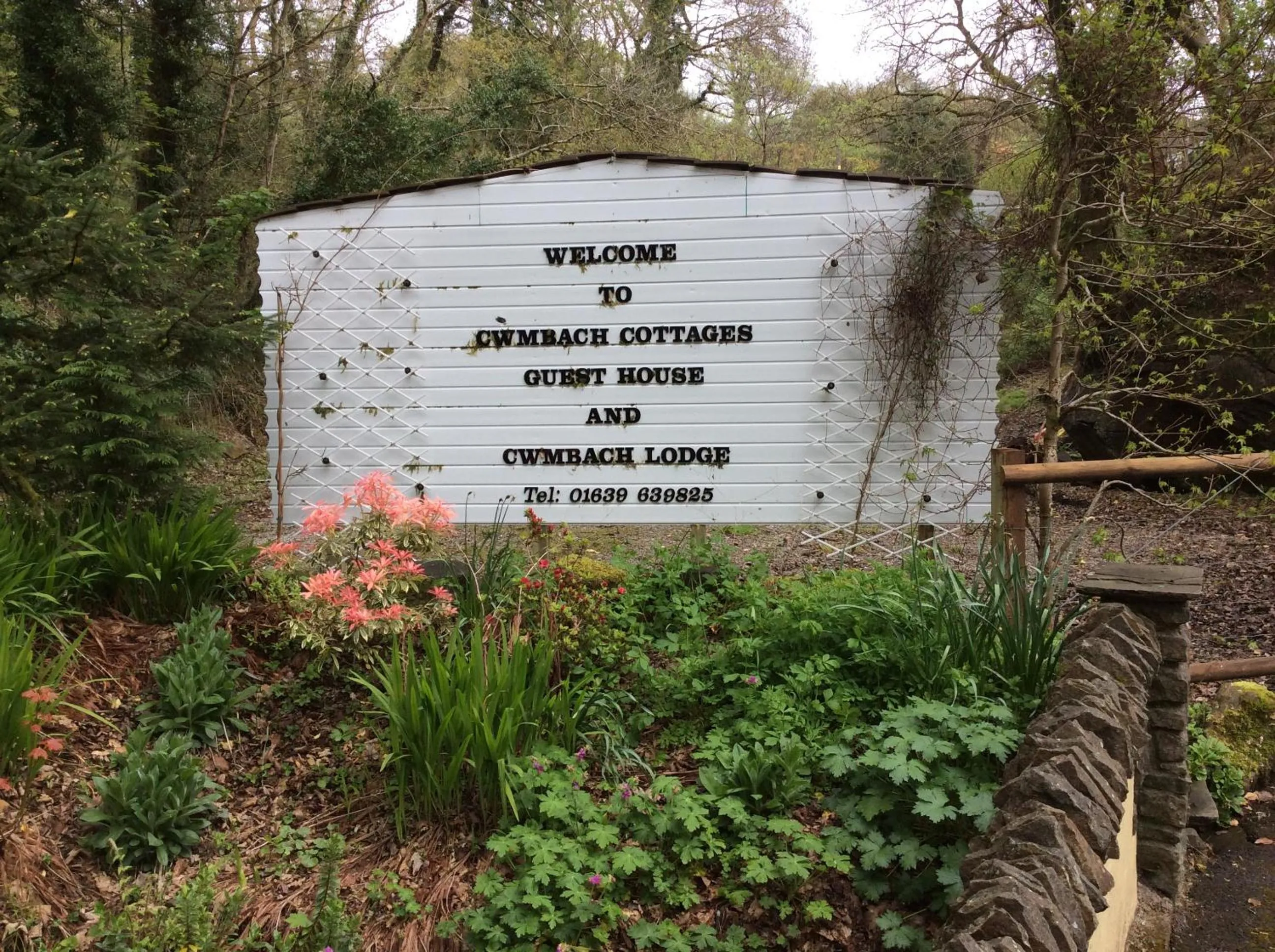 On site in Cwmbach Guest House