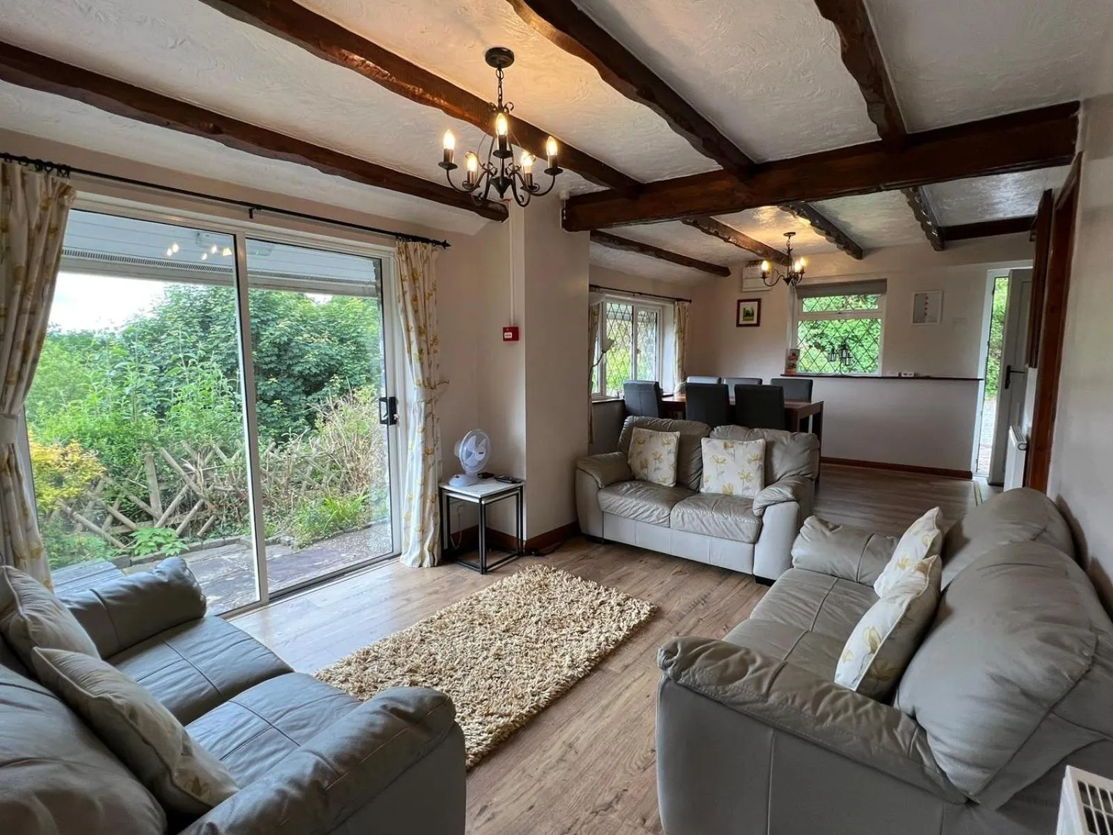 Living room in Cwmbach Guest House