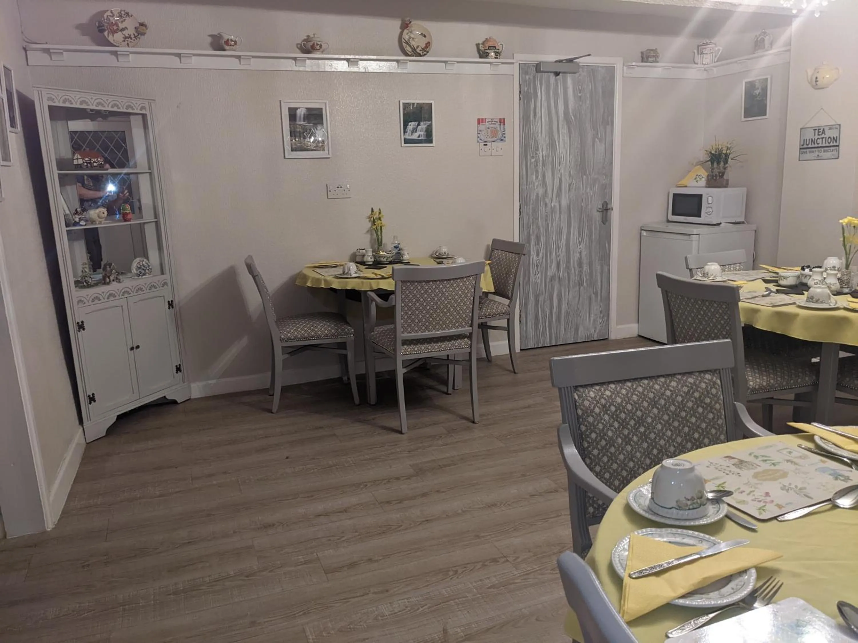 Dining area in Cwmbach Guest House