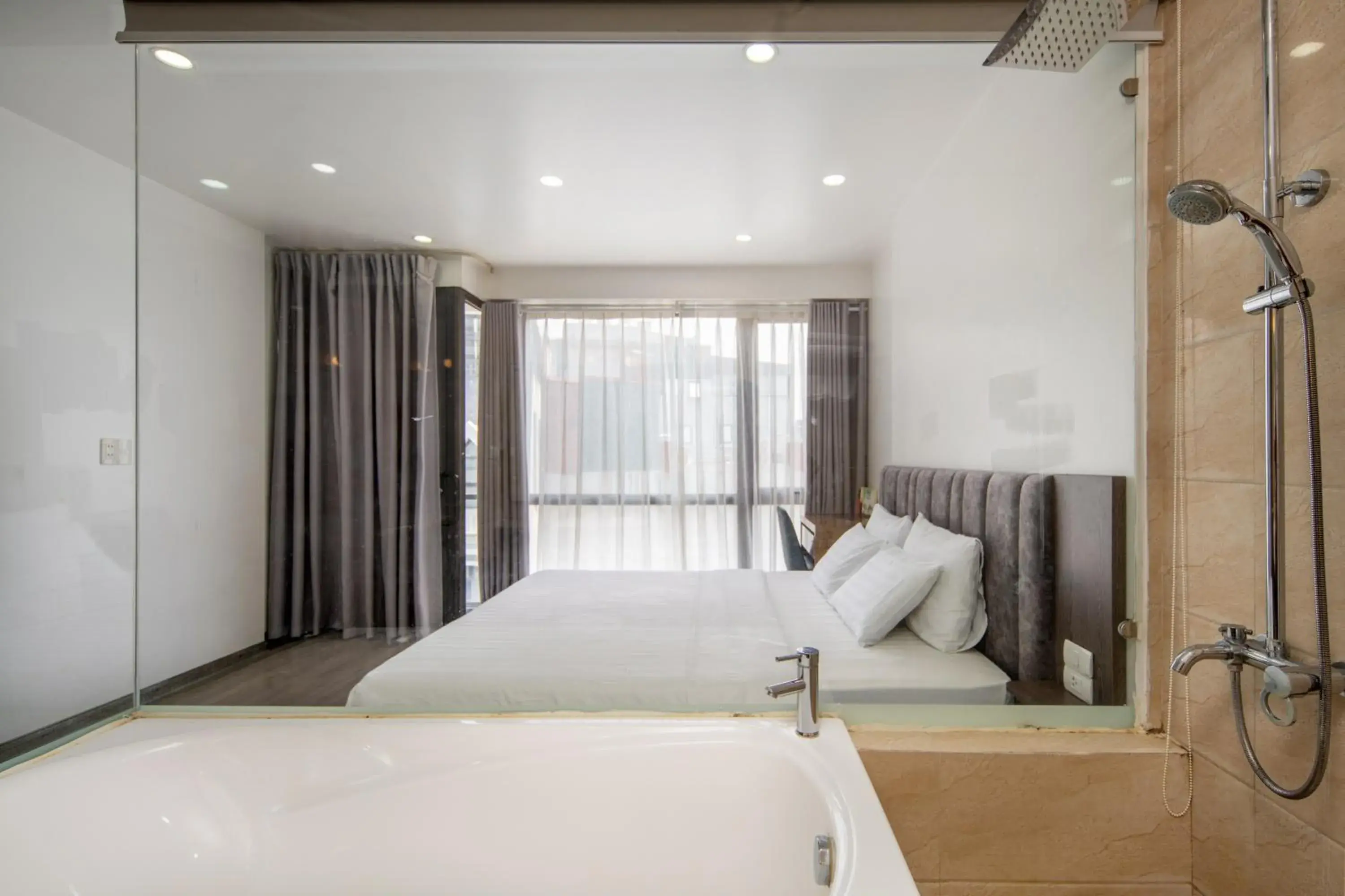 Bed in Granda Suites Hanoi Bed in Granda Suites Hanoi