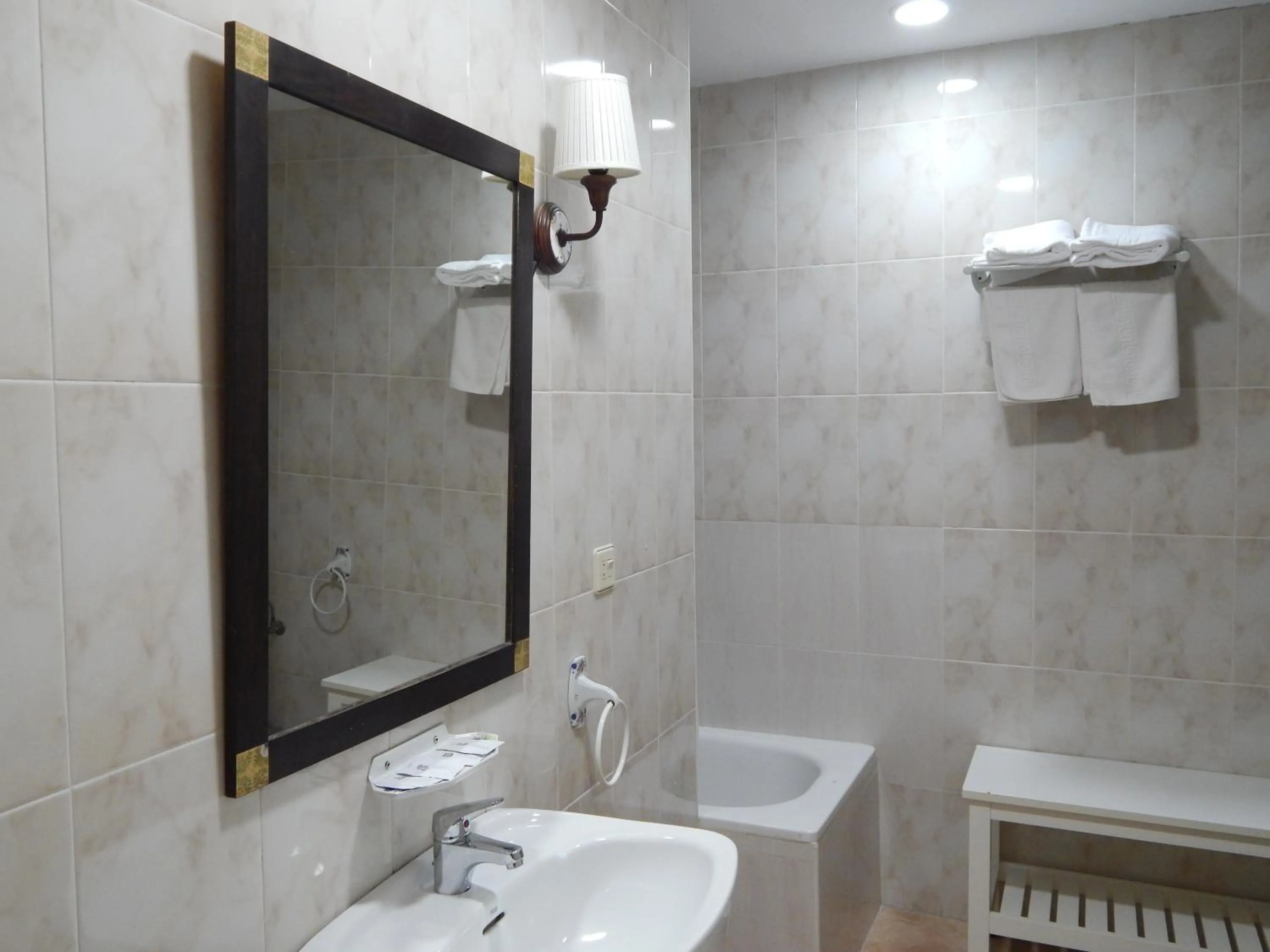 Bathroom in Hospederia Marqués