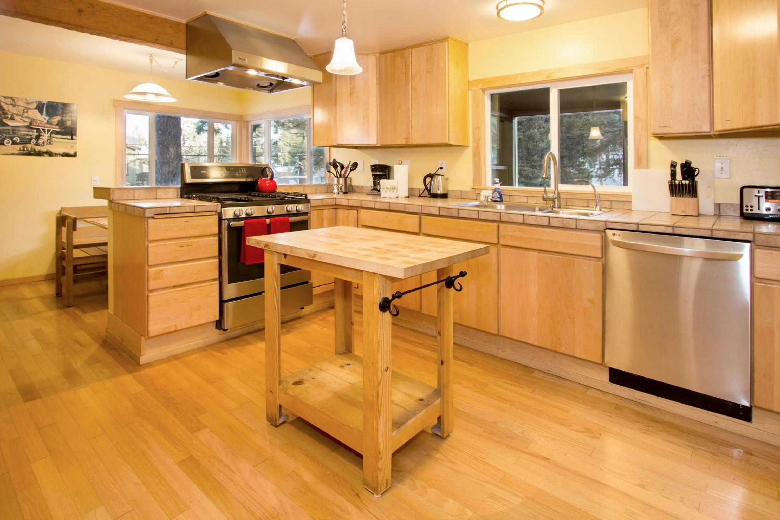 Kitchen or kitchenette in Edelweiss Lodge