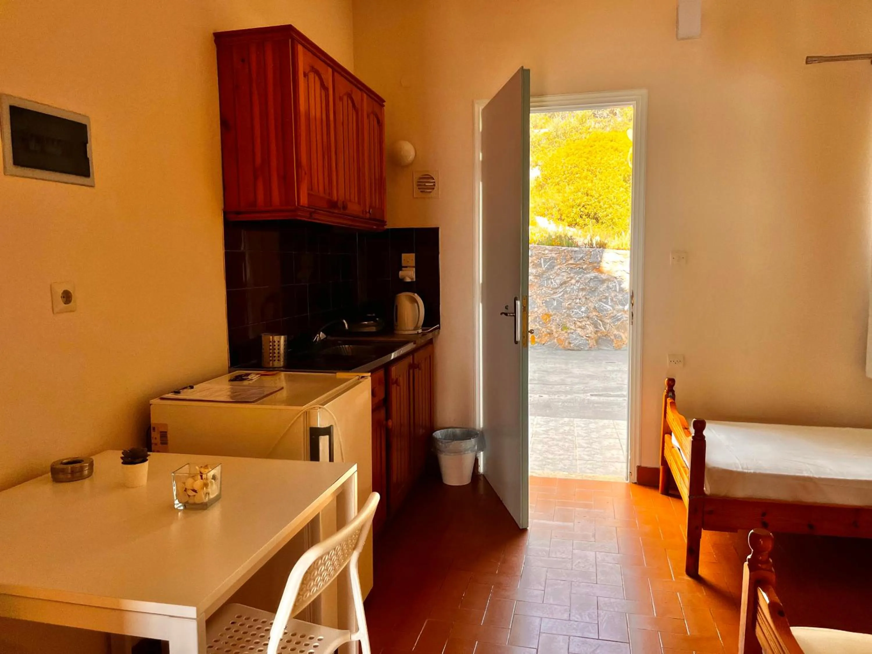 Bed in Fedra Apartments