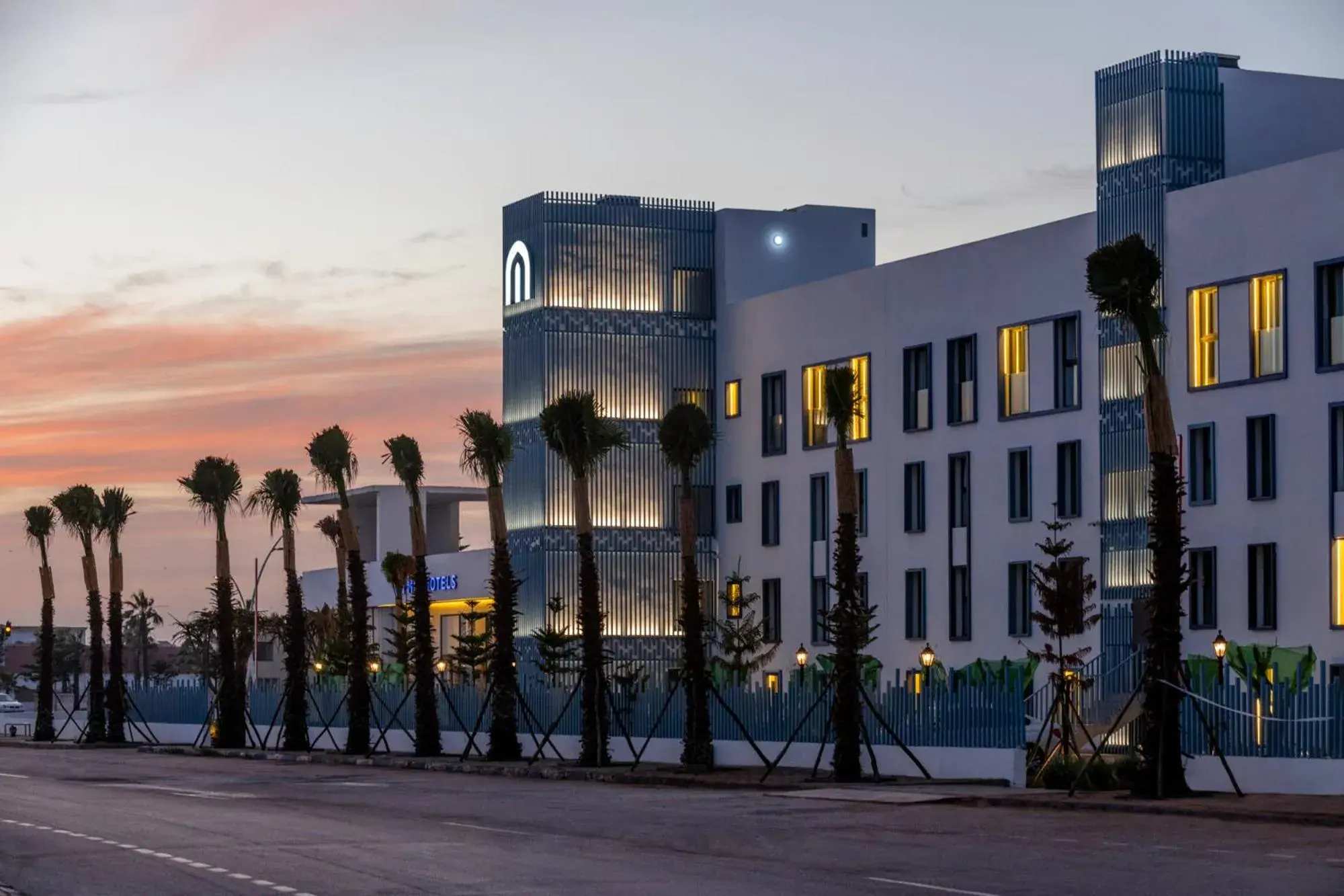 Facade/entrance in MIA Mazagan Bay Facade/entrance in MIA Mazagan Bay