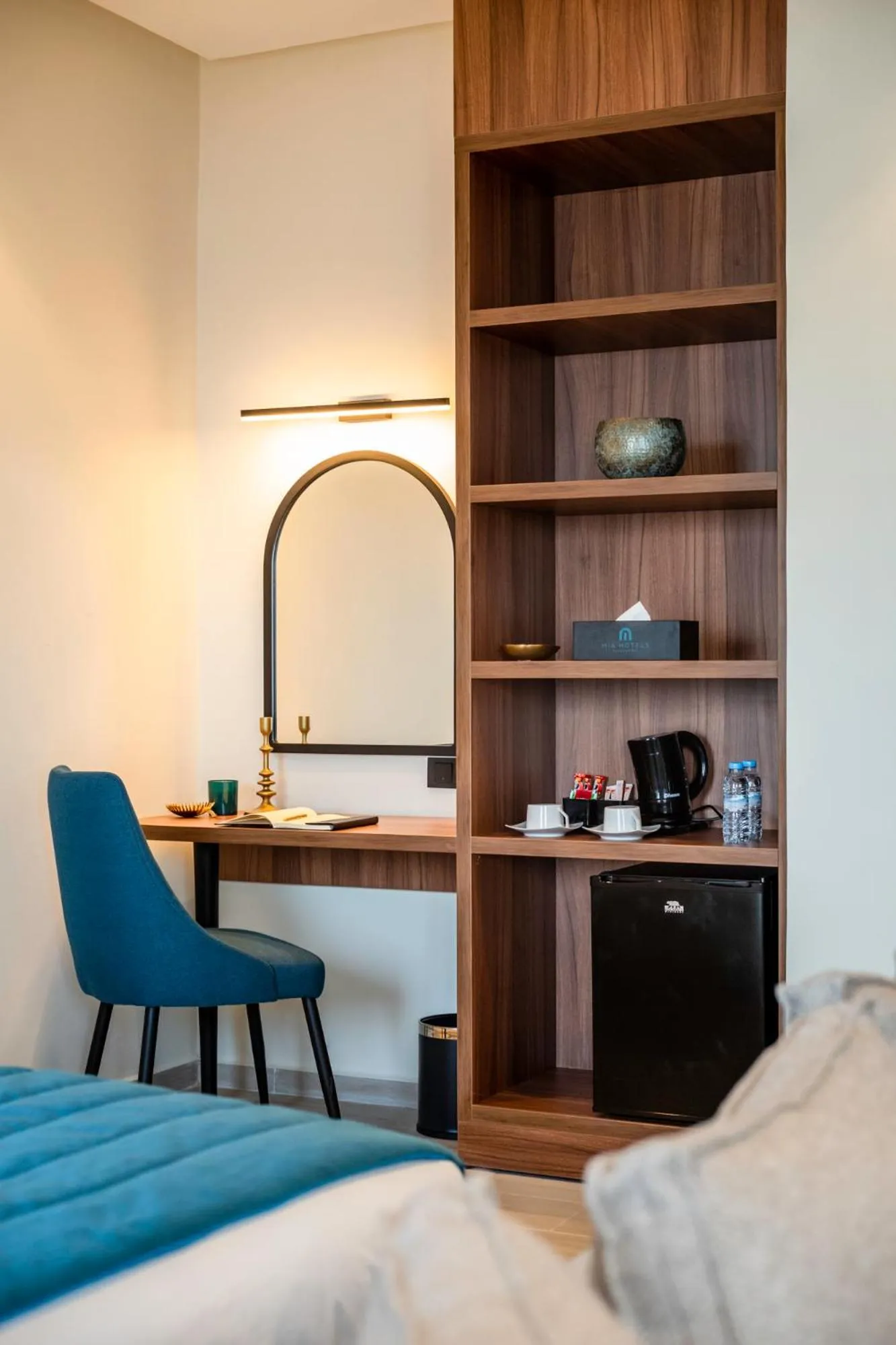 Seating area, Bed in MIA Mazagan Bay