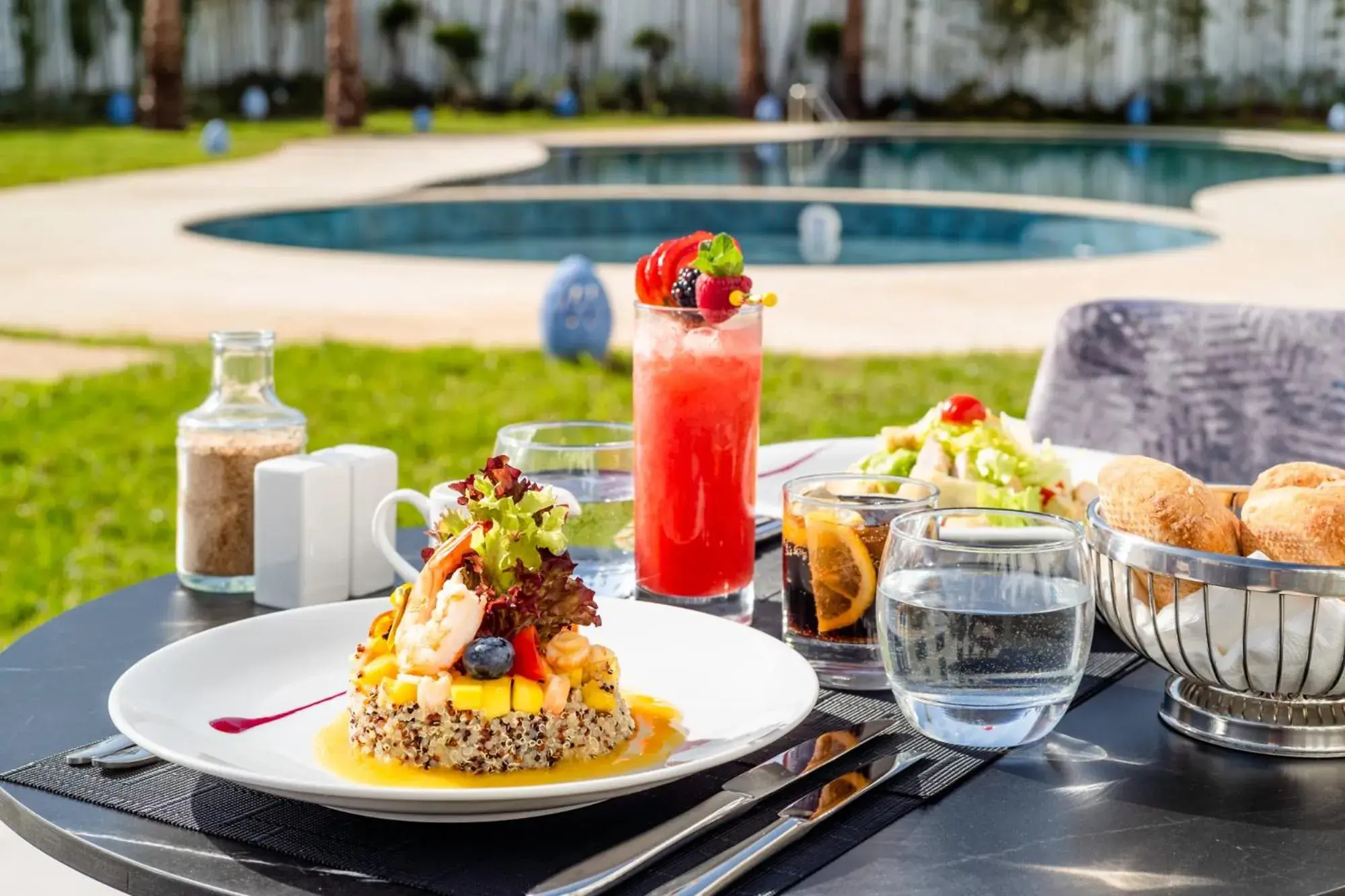 Pool view in MIA Mazagan Bay Pool view in MIA Mazagan Bay