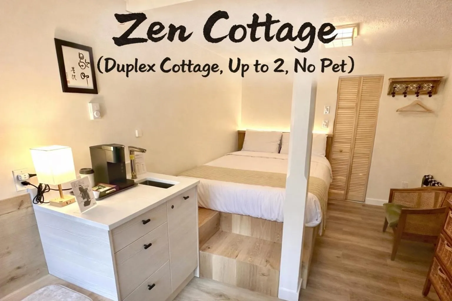 Bed in Richca Chalets Resort