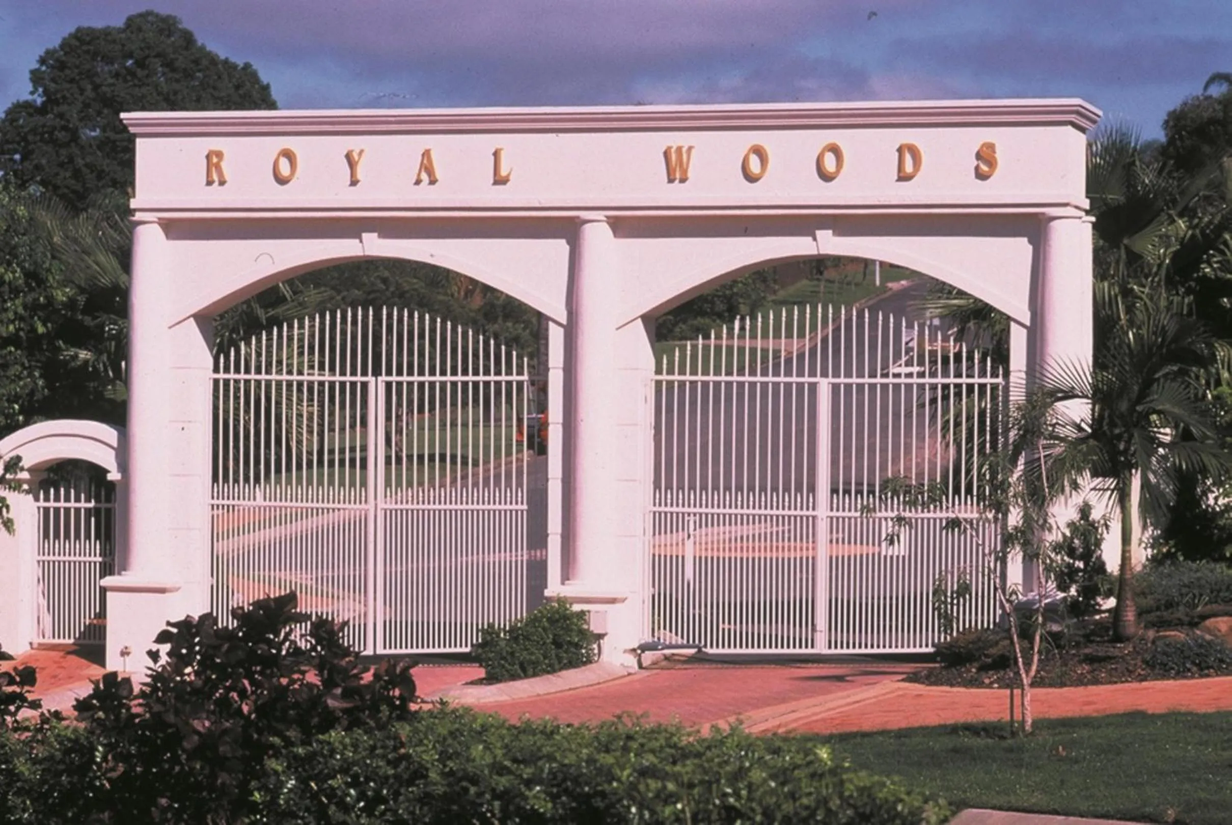 Facade/entrance in Royal Woods Resort