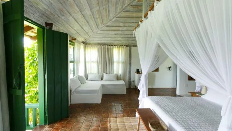 Photo of the whole room, Bed in Pousada Outeiro