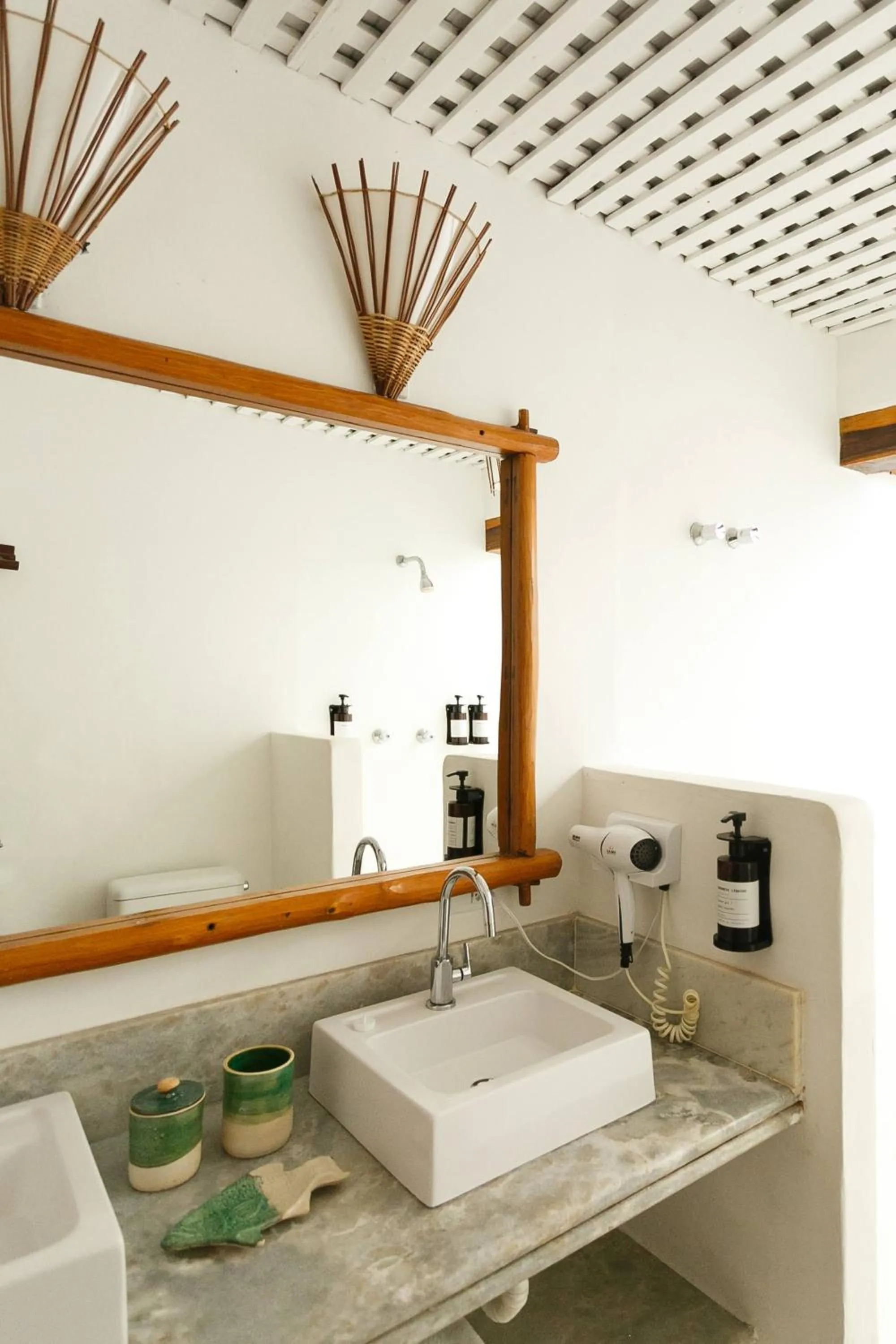 Bathroom in Pousada Outeiro