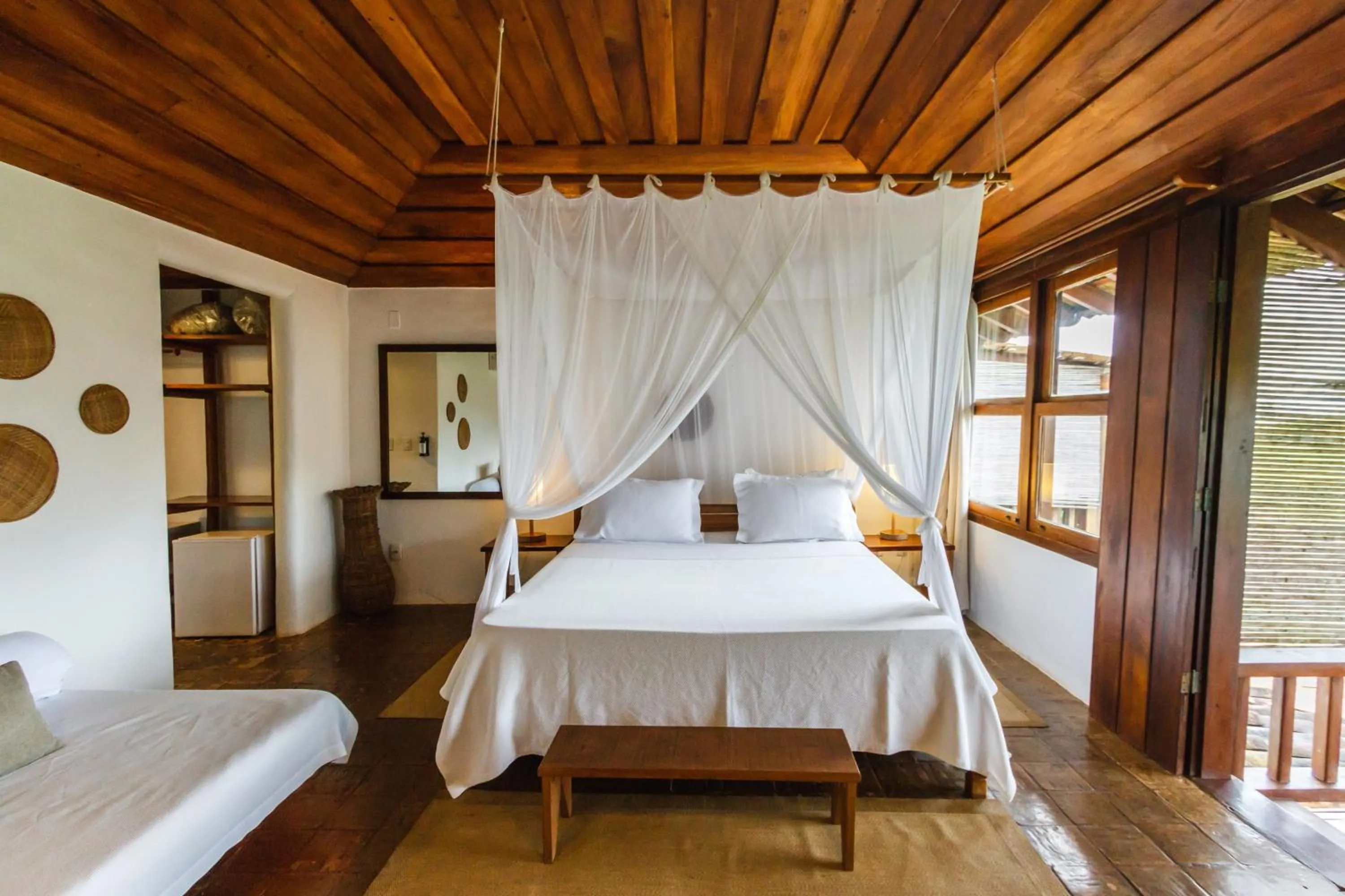 Photo of the whole room, Bed in Pousada Outeiro