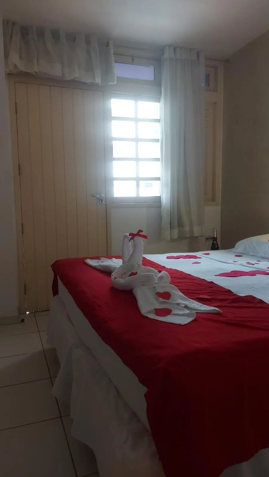 Bed in Pousada Pérola Dourada