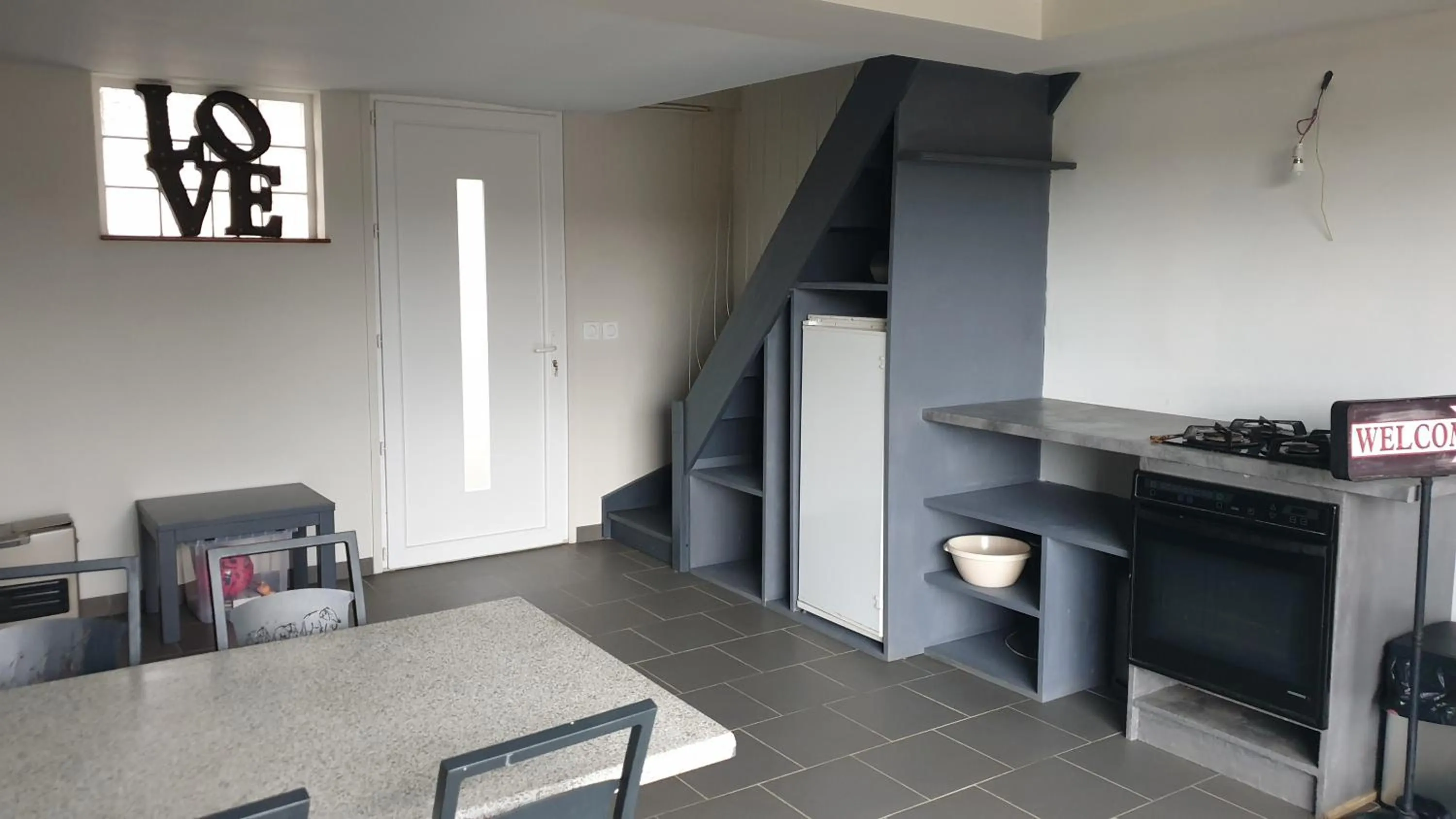 Communal kitchen in Chambres d hotes Couette et Campagne