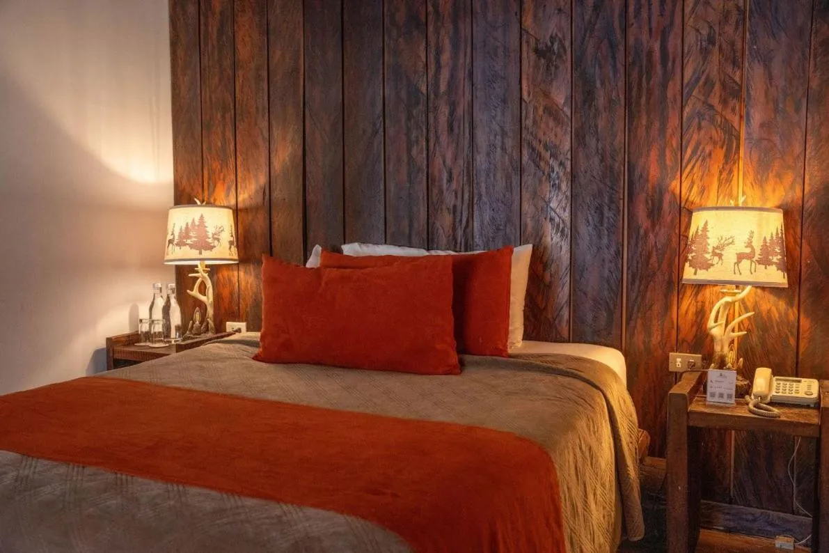 Bed in Hacienda Hostería Dos Chorreras