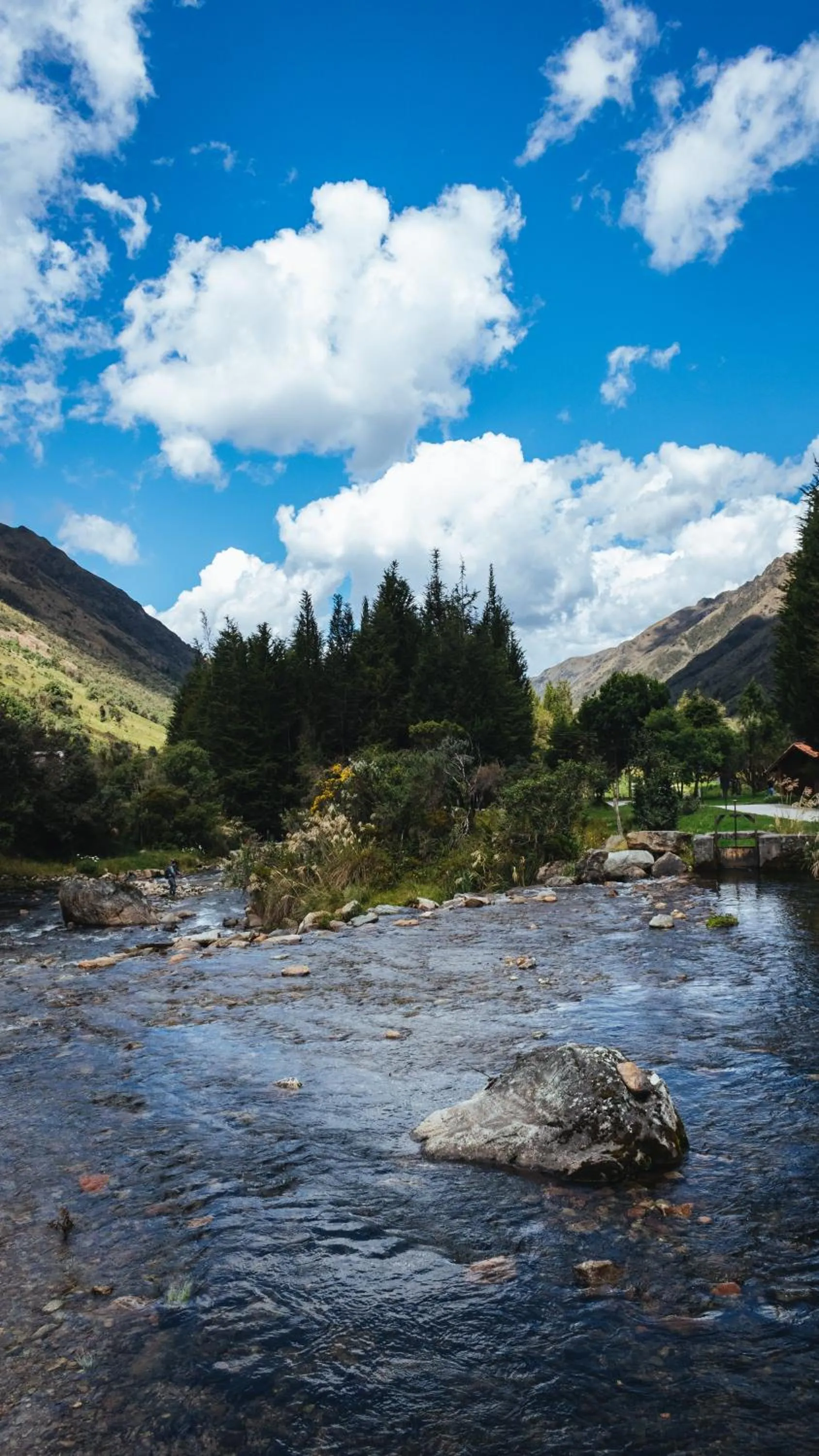 Natural landscape in Hacienda Hostería Dos Chorreras