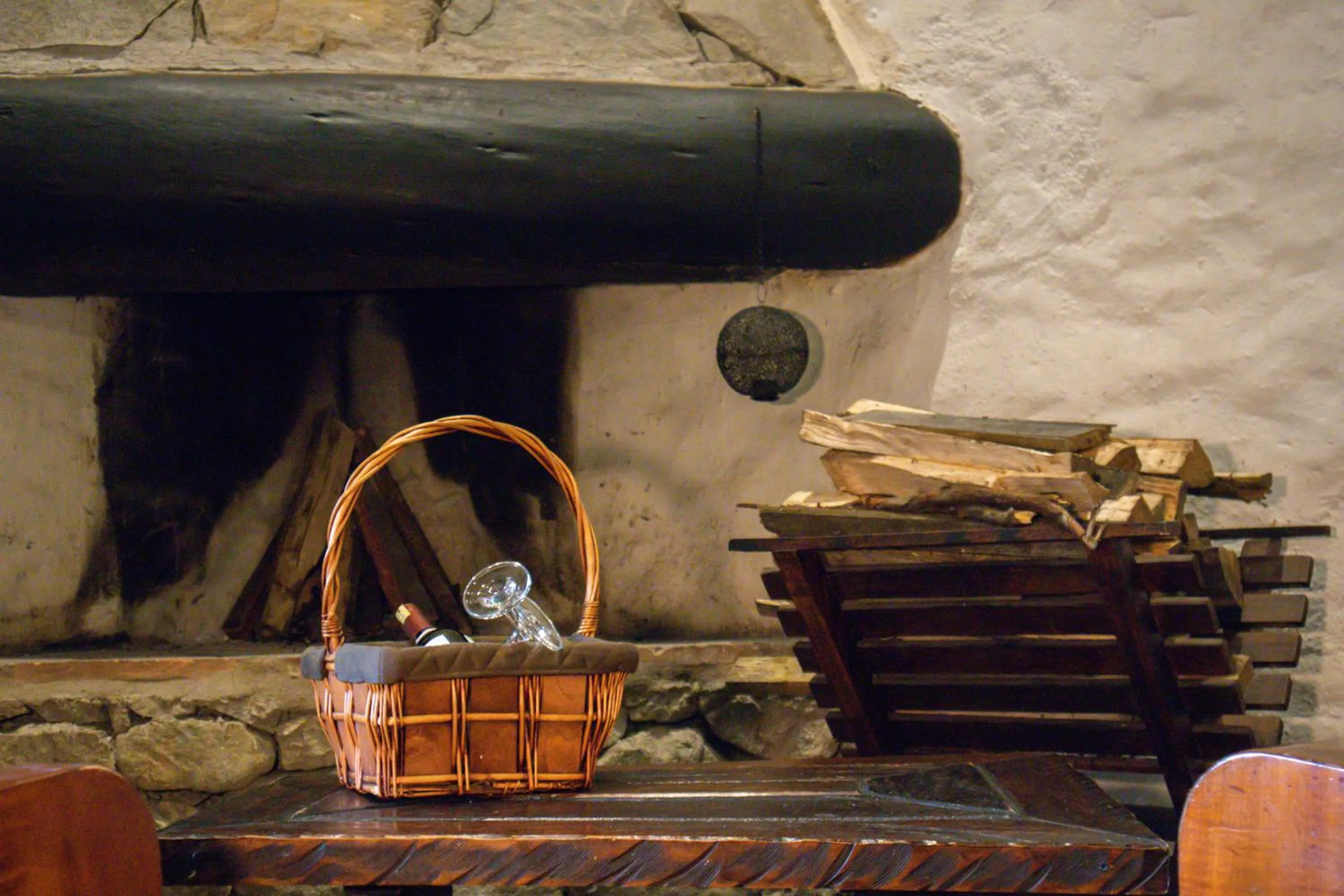 Living room in Hacienda Hostería Dos Chorreras