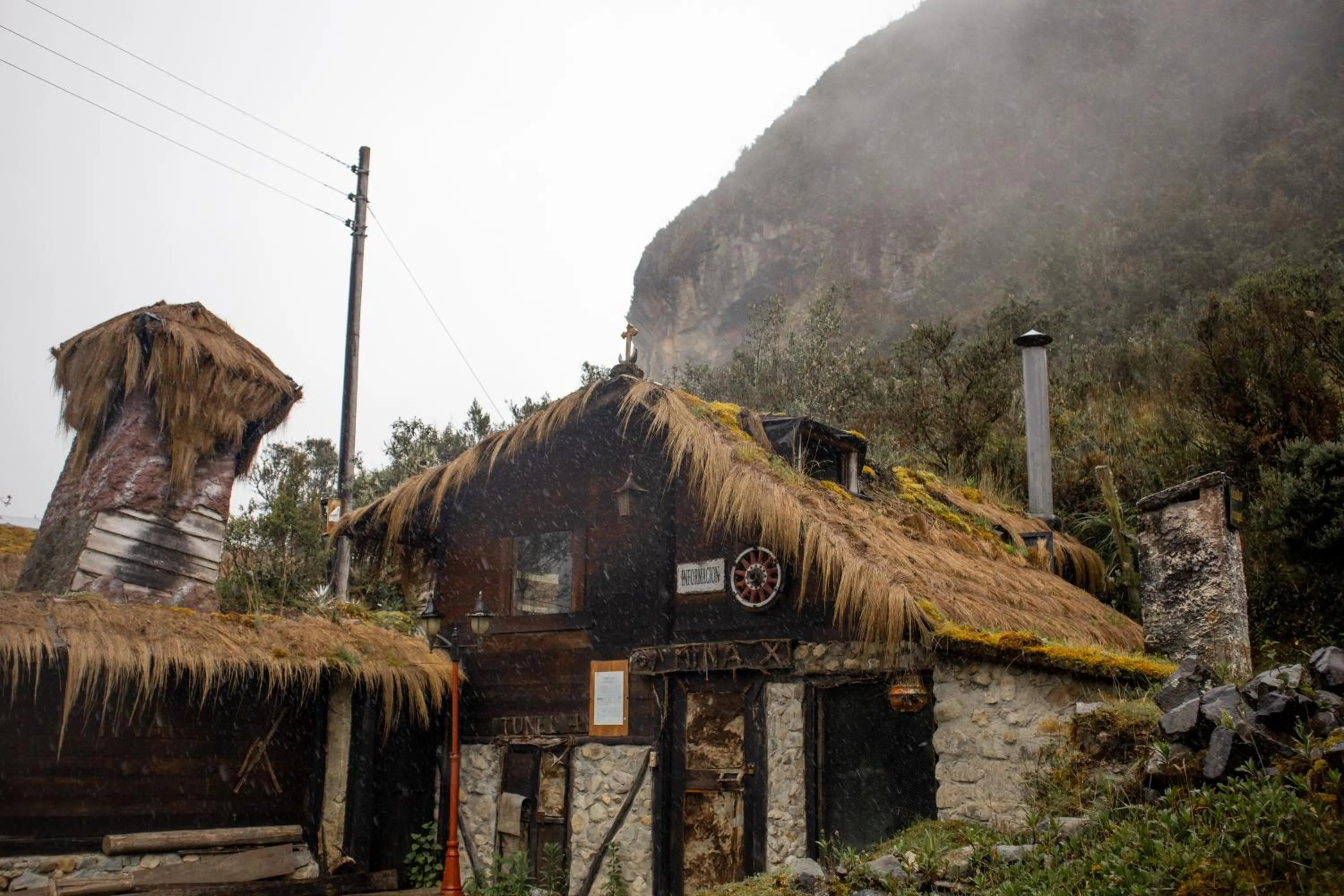 Natural landscape in Hacienda Hostería Dos Chorreras