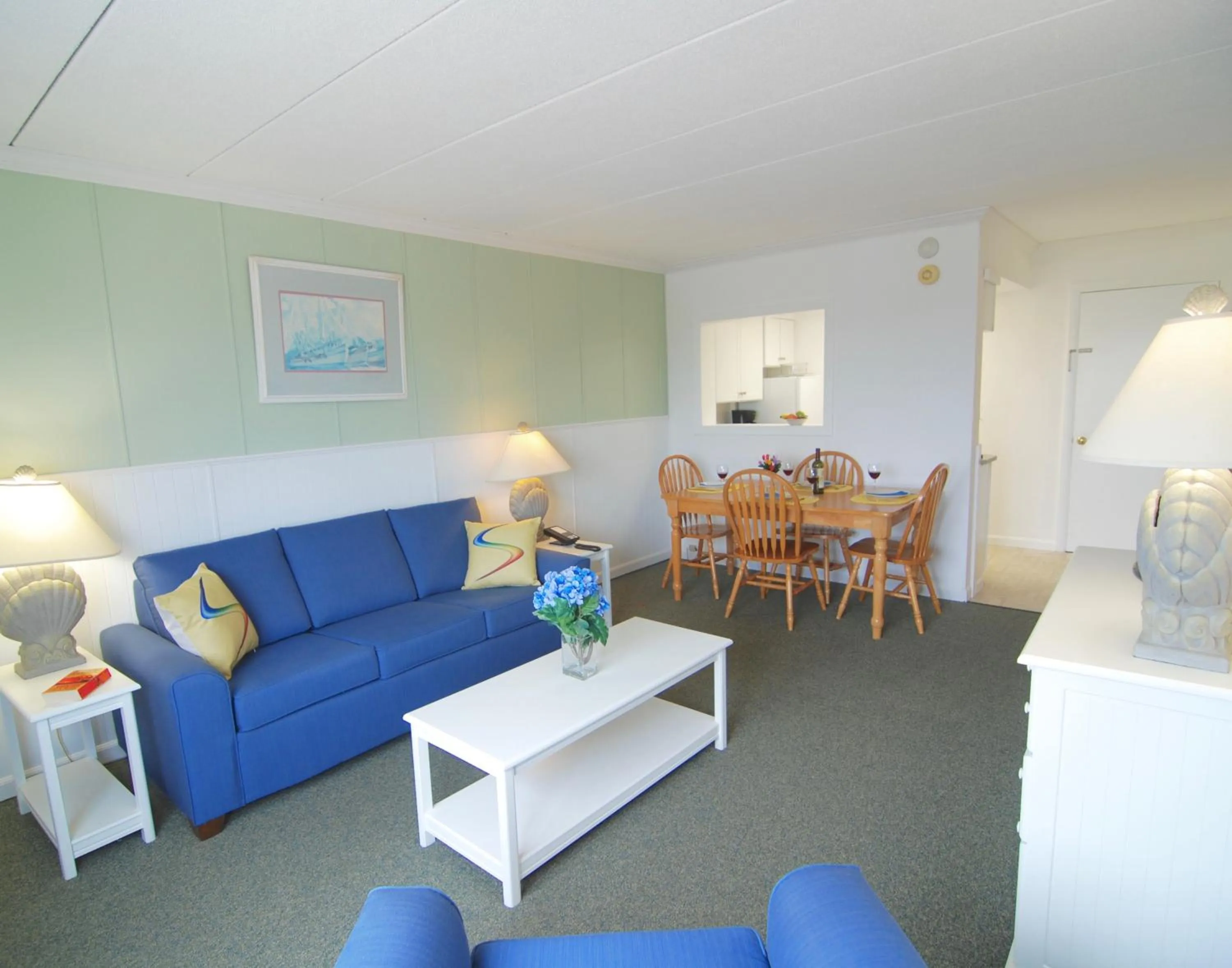 Living room in Sandcastle Resort