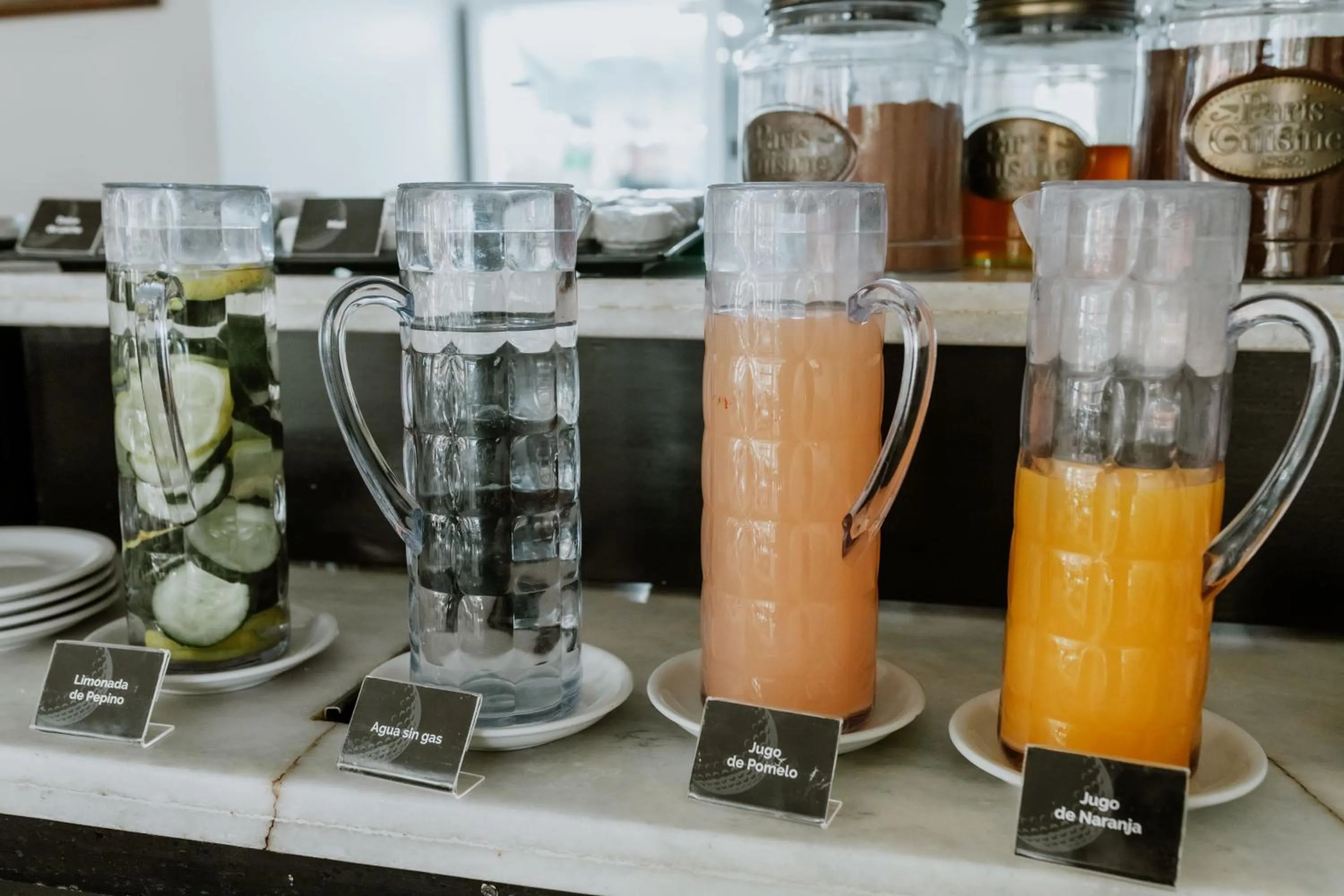 Buffet breakfast in Hotel Club del Golf