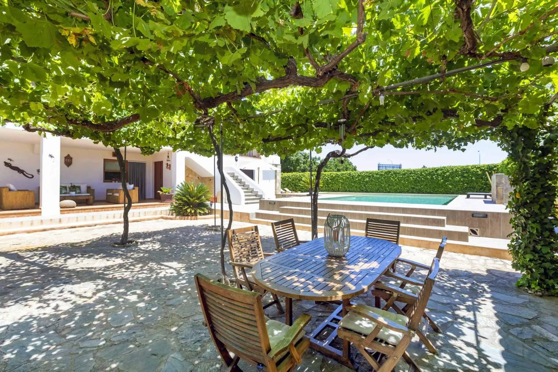 Dining area in Huerta