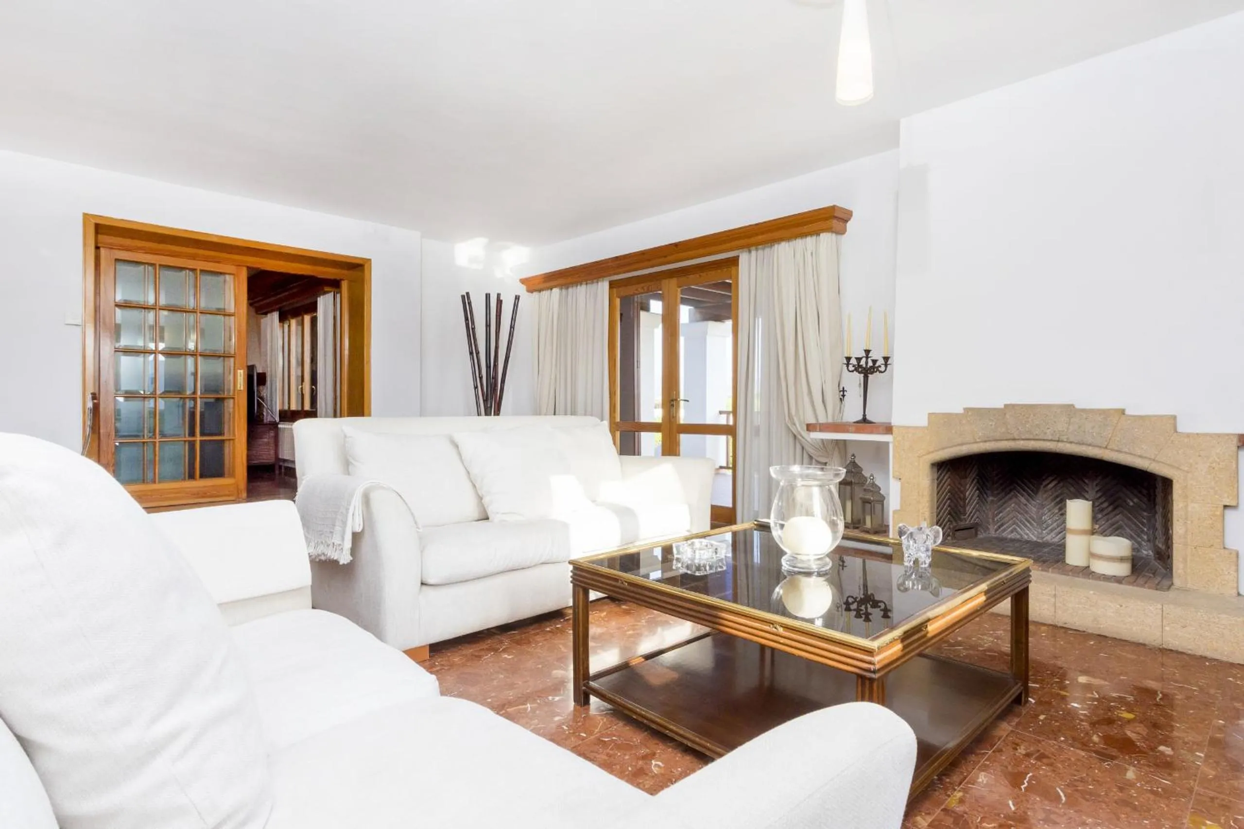 Dining area in Huerta