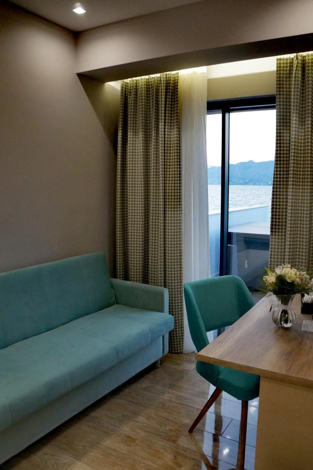 Seating area in Aianteion Bay Luxury Hotel & Suites