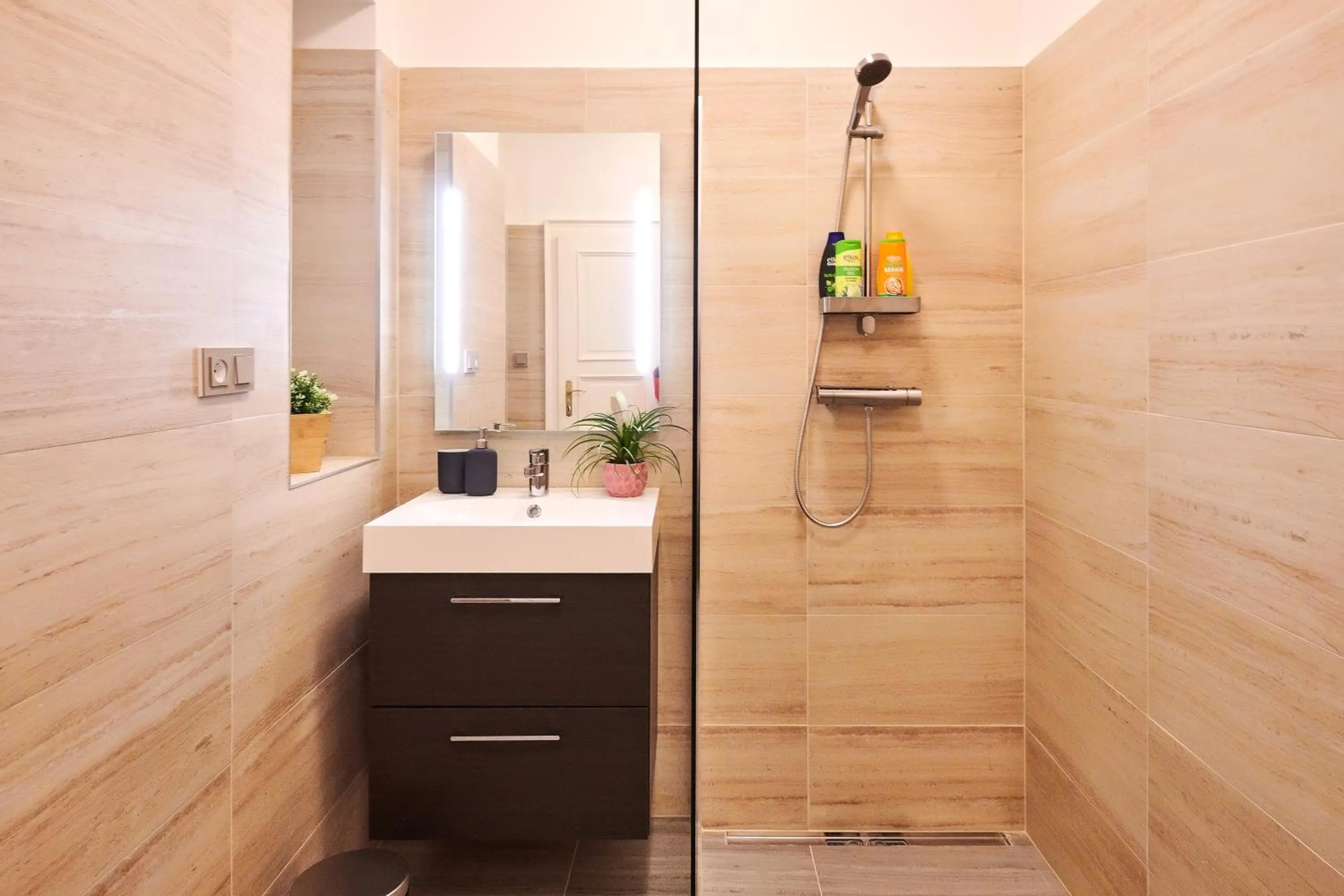 Shower in Royal Route Residence Lesser Town