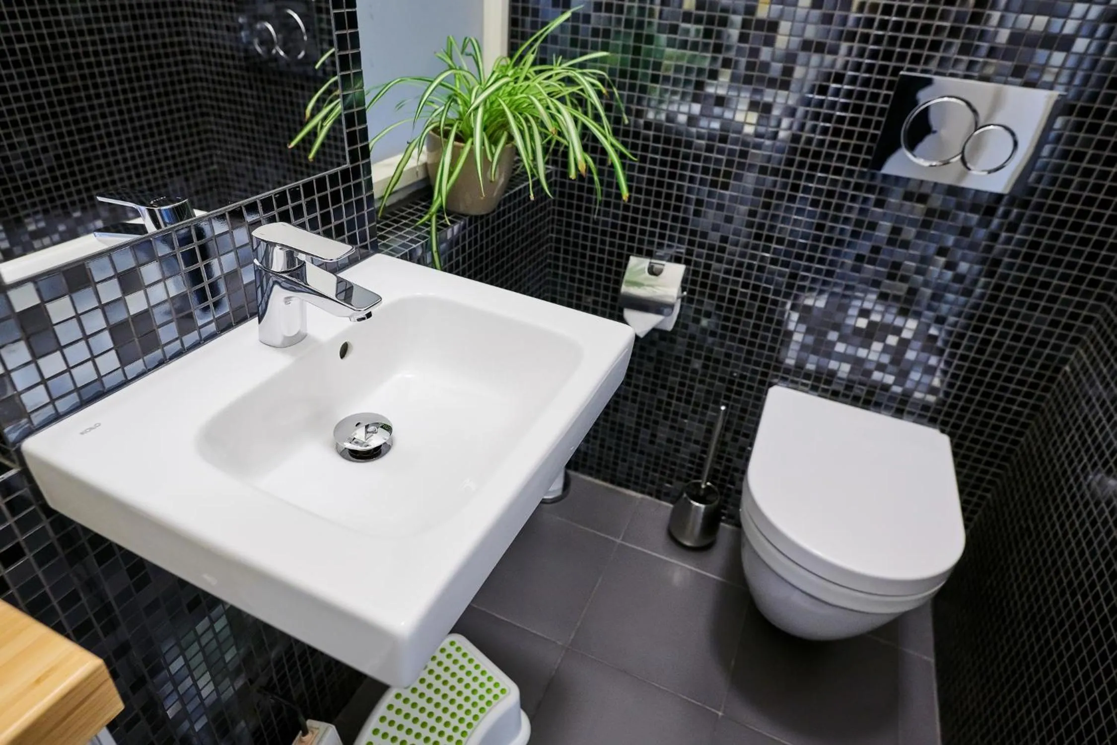 Toilet in Royal Route Residence Lesser Town
