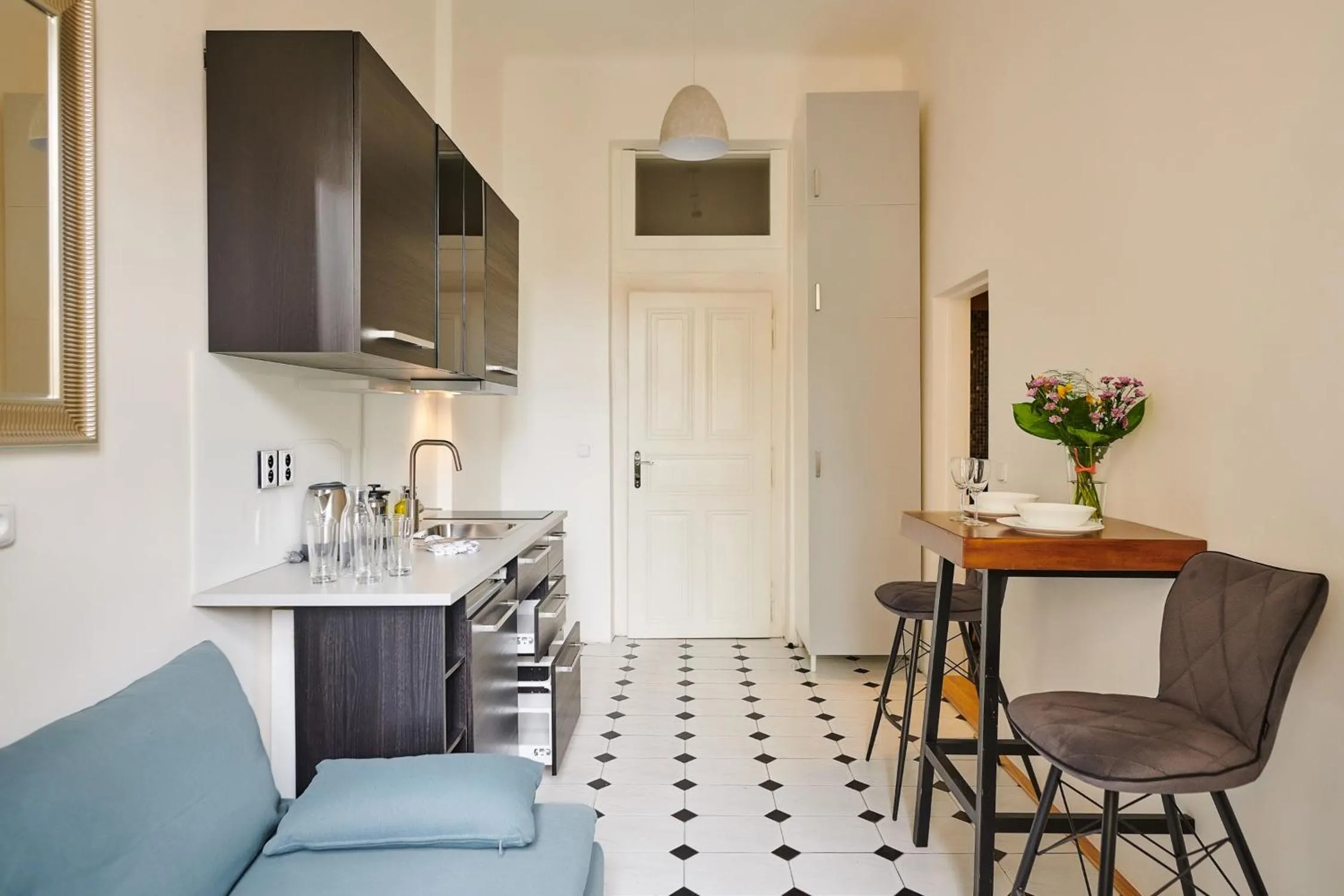 Kitchen or kitchenette in Royal Route Residence Lesser Town